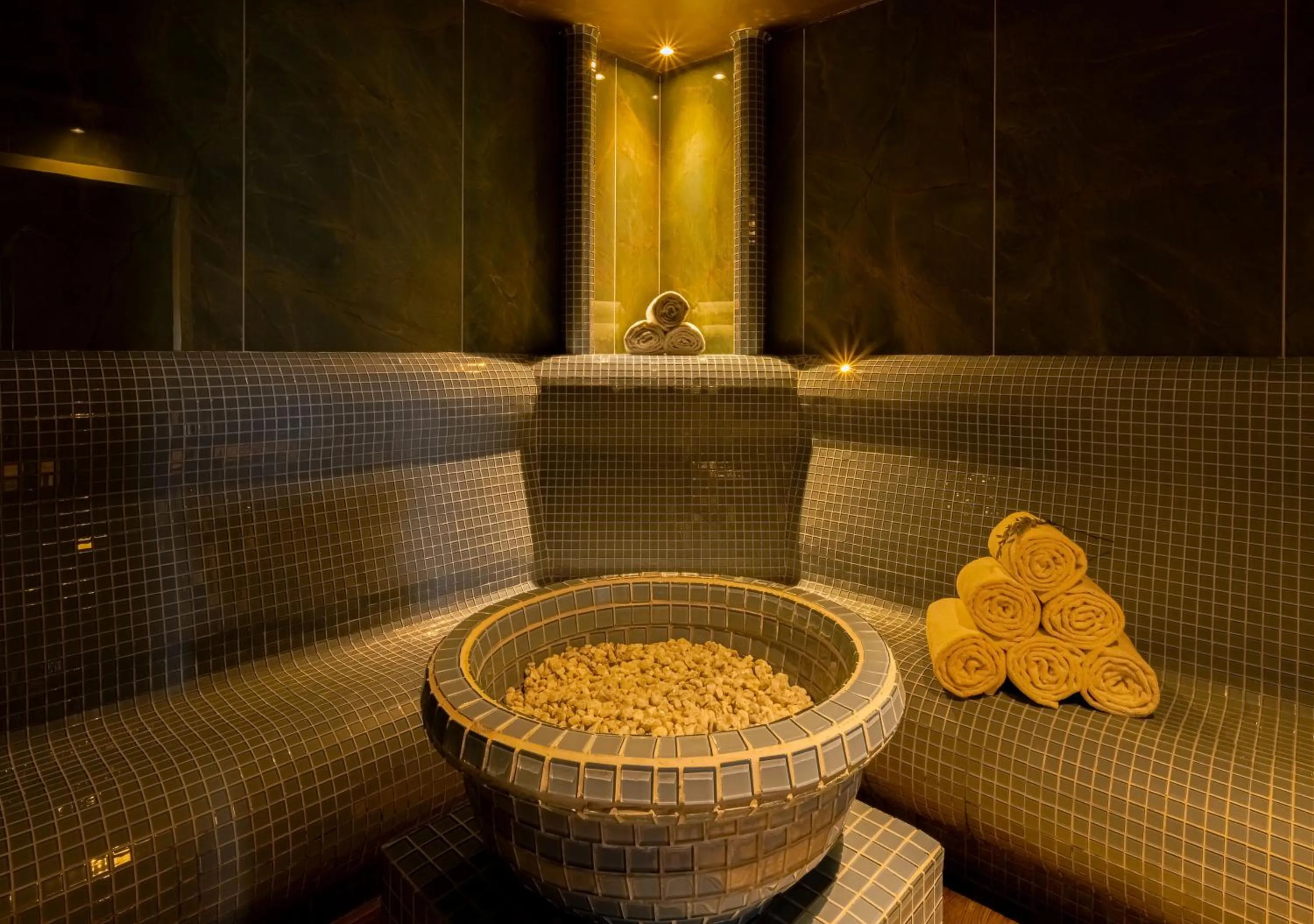 Steam room in Hotel Kammweg