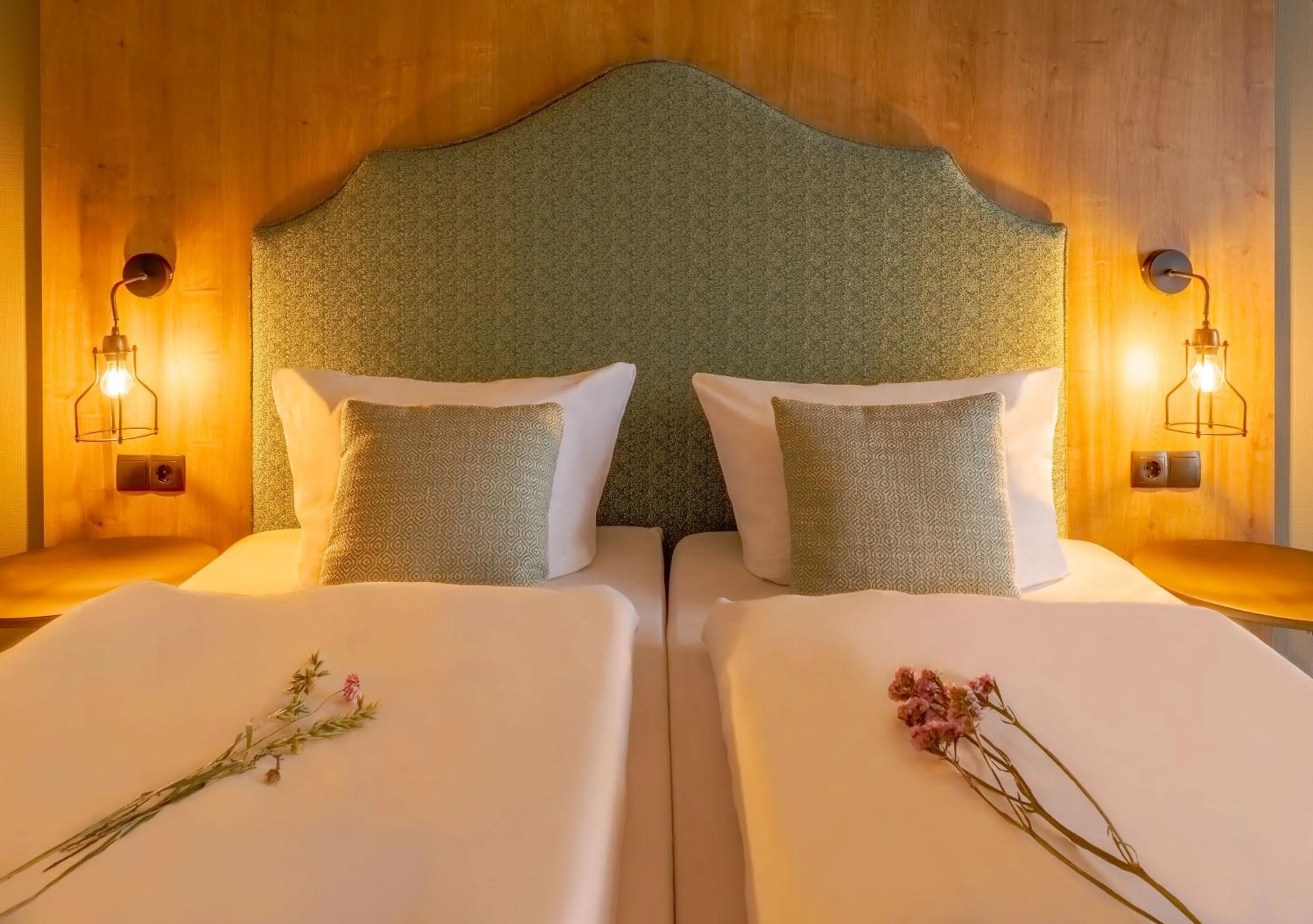 Photo of the whole room, Bed in Hotel Kammweg