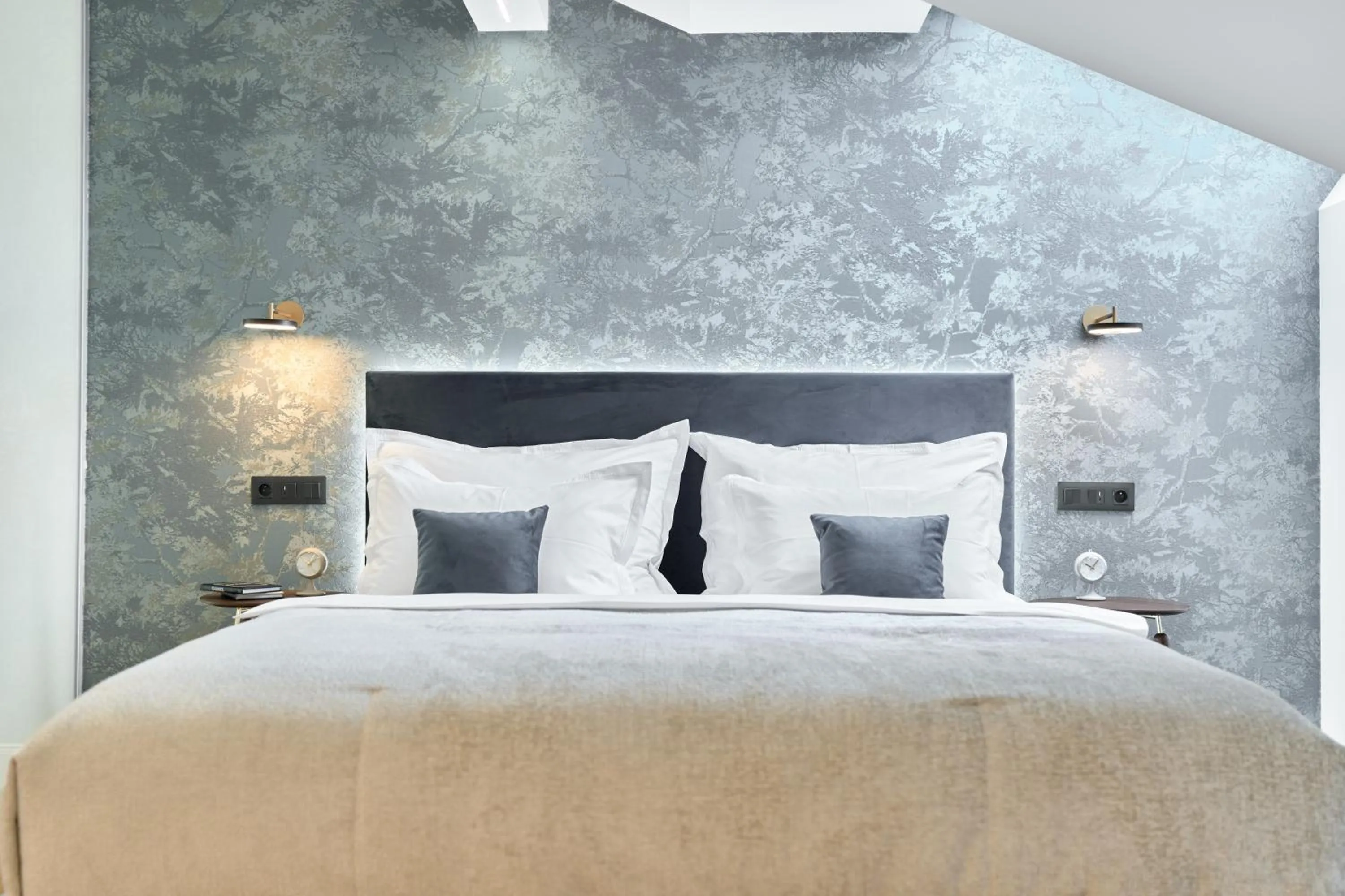 Decorative detail, Bed in Villa Patriot Boutique Hotel