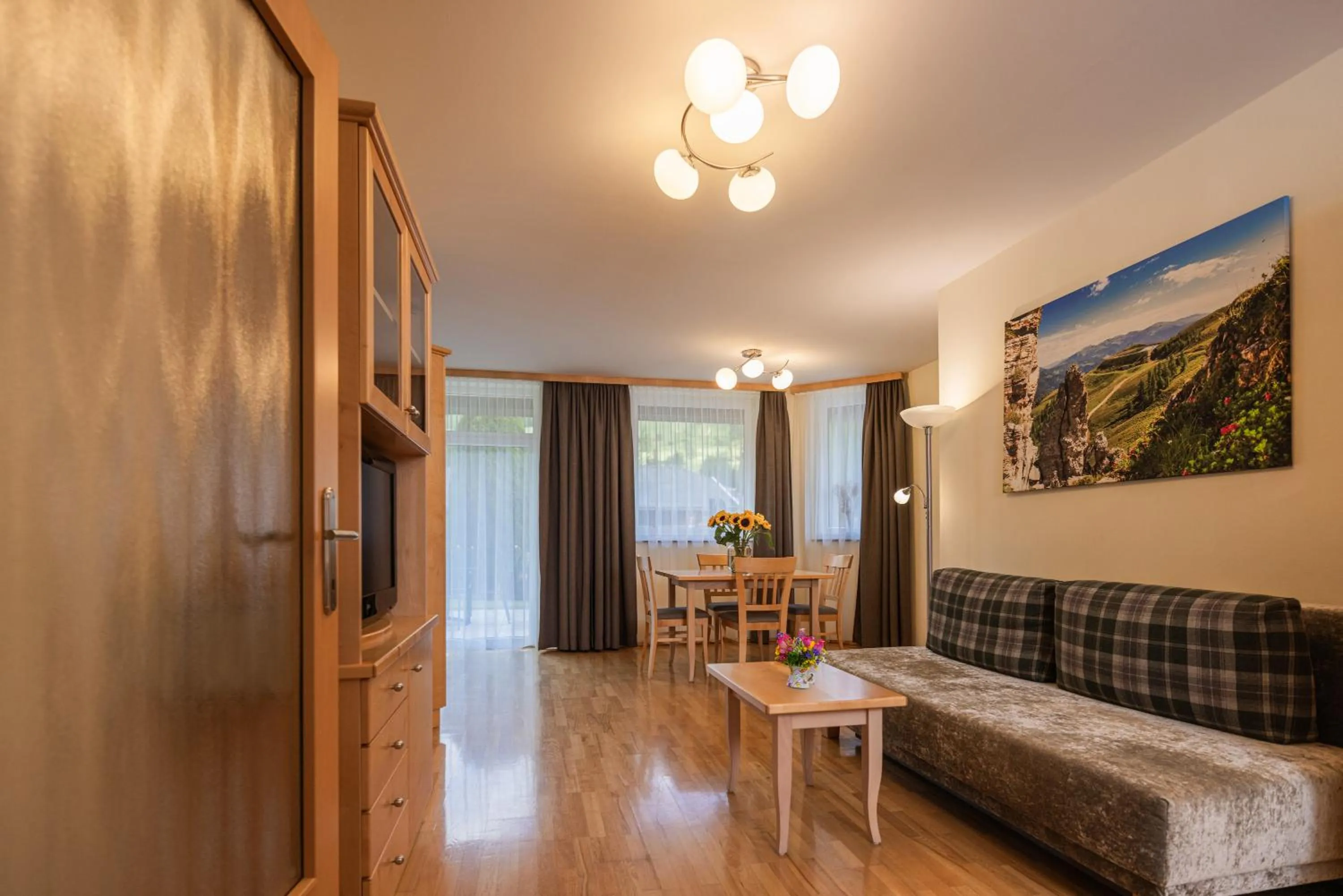 Living room in Alpine Spa Residence