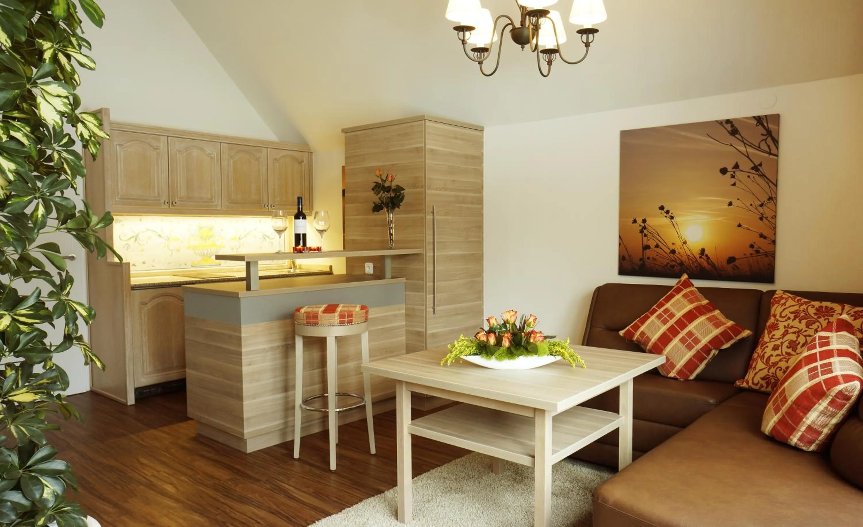 Kitchen or kitchenette in VILA VITA Pannonia