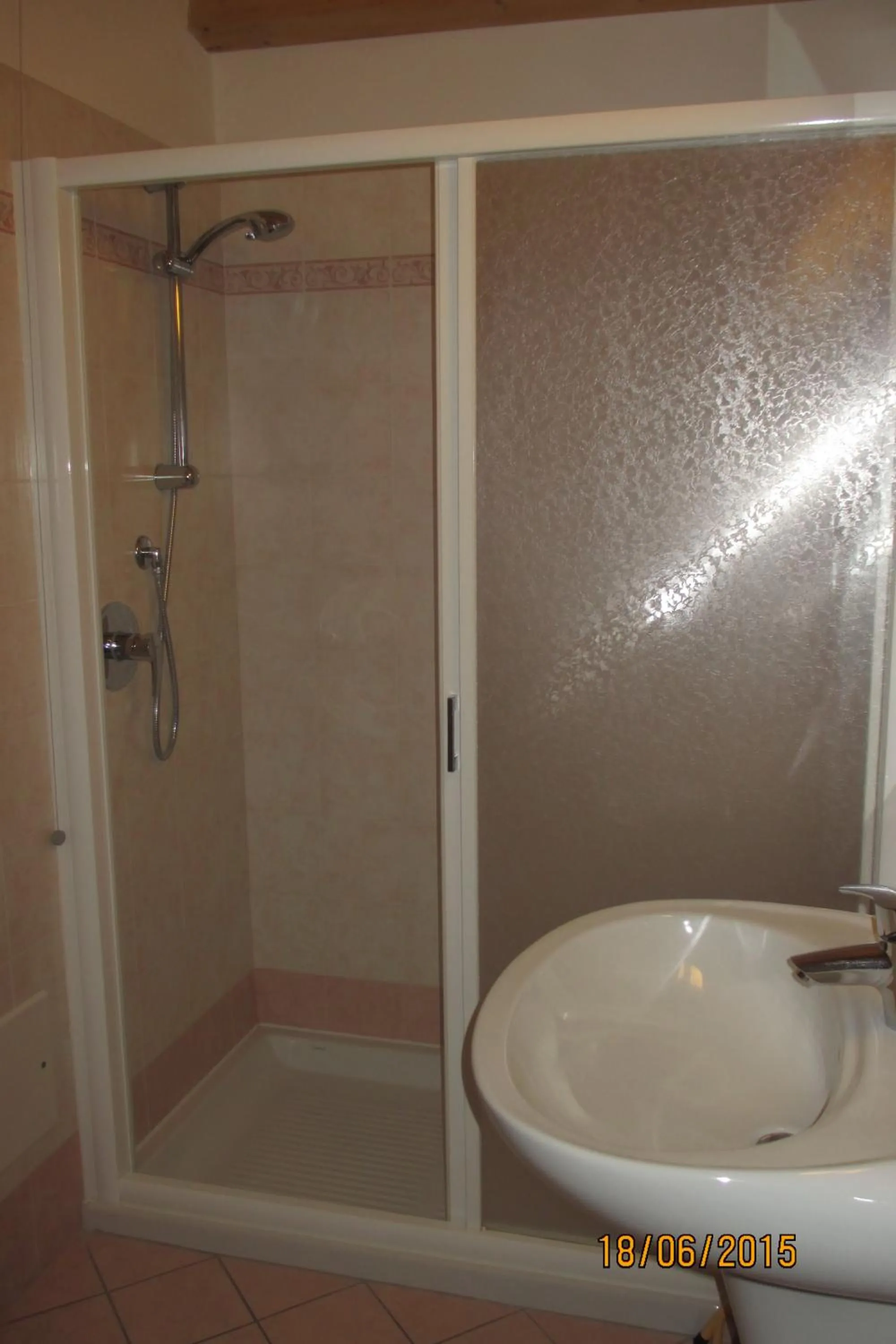 Bathroom in Hotel Montebaldina