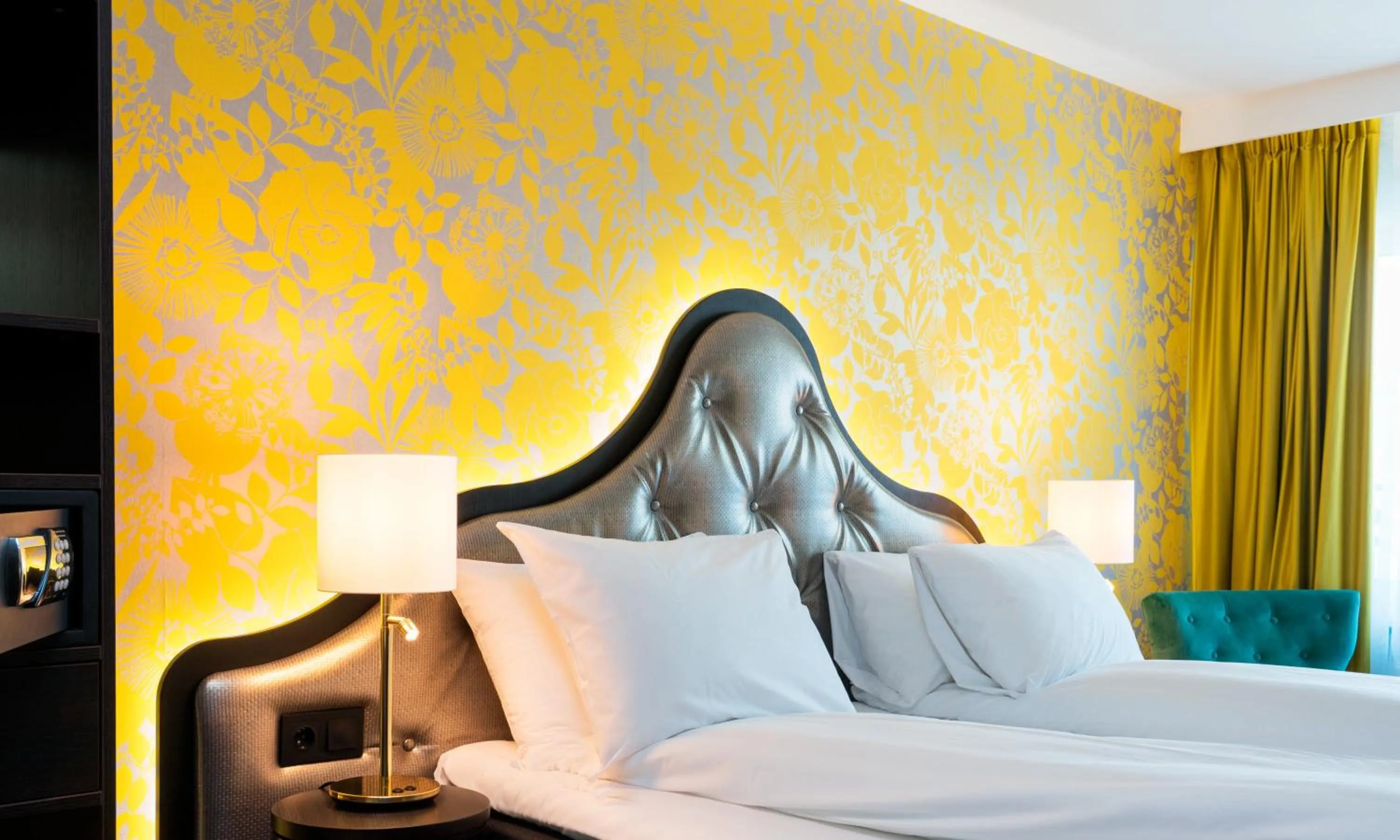 Bed in Thon Hotel Orion