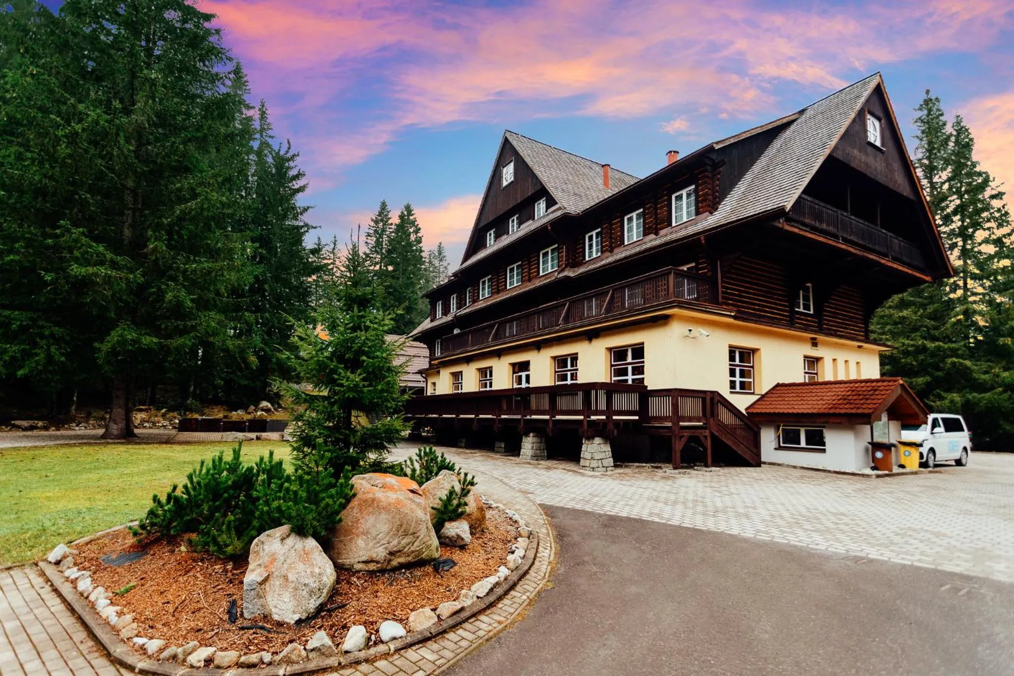 Property building in Hotel Mikulášska Chata