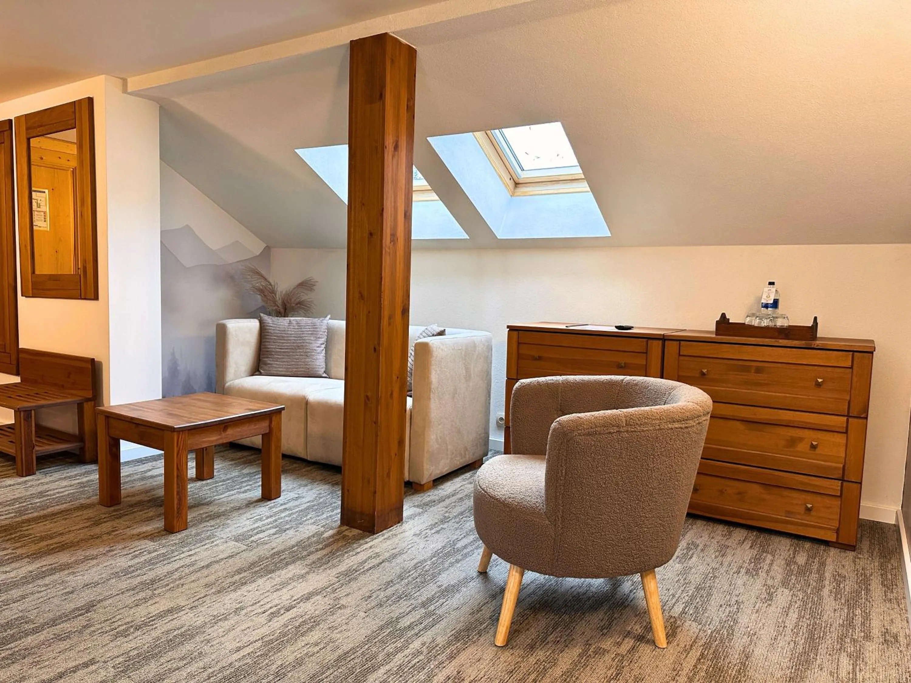 Living room in Hotel Mikulášska Chata