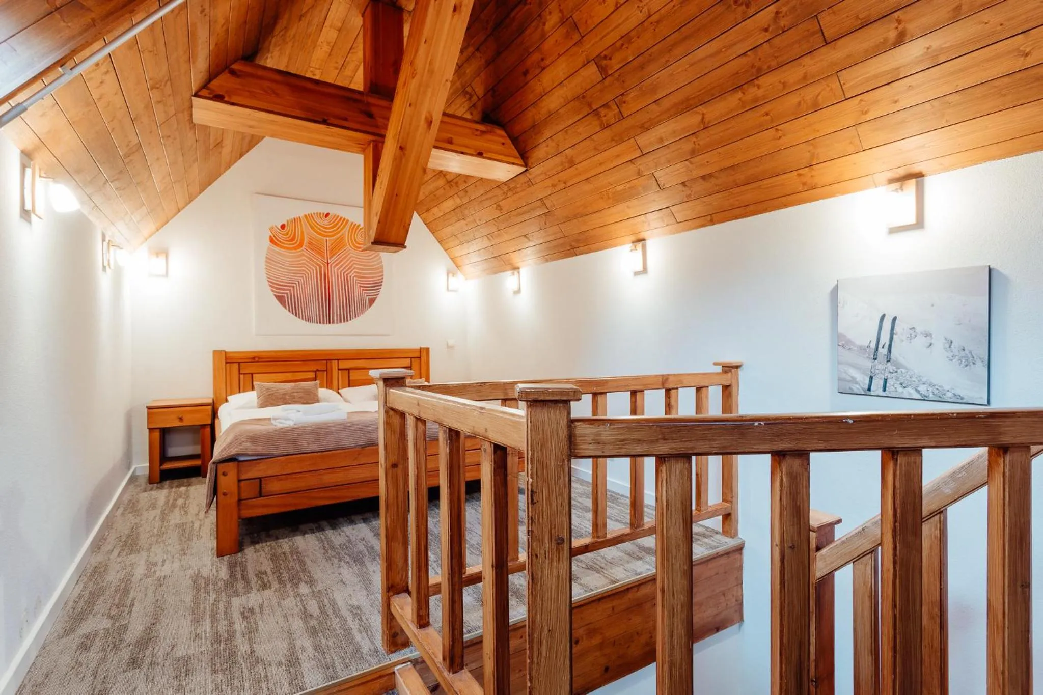 Photo of the whole room, Bed in Hotel Mikulášska Chata