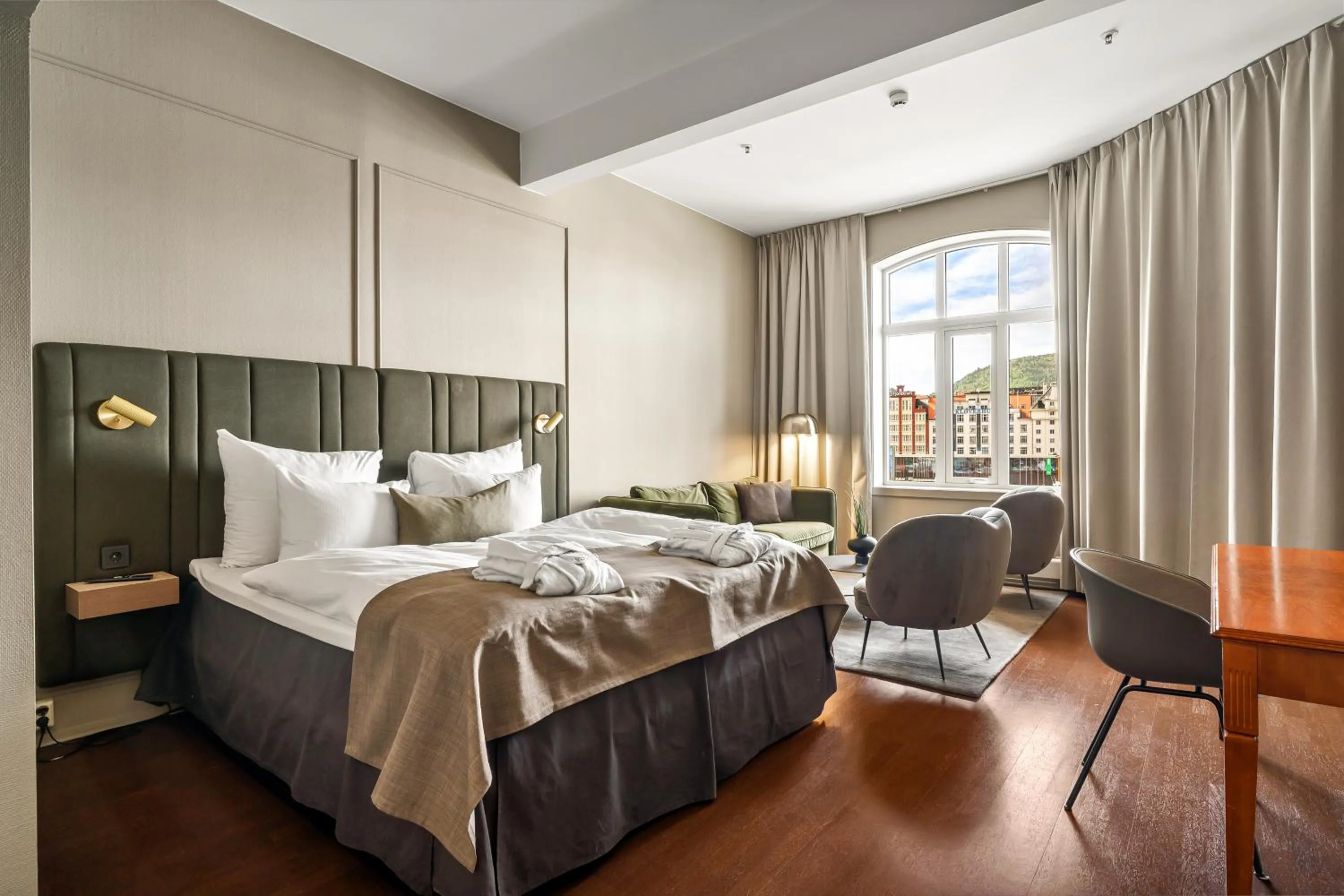 Bed in Clarion Hotel Bergen