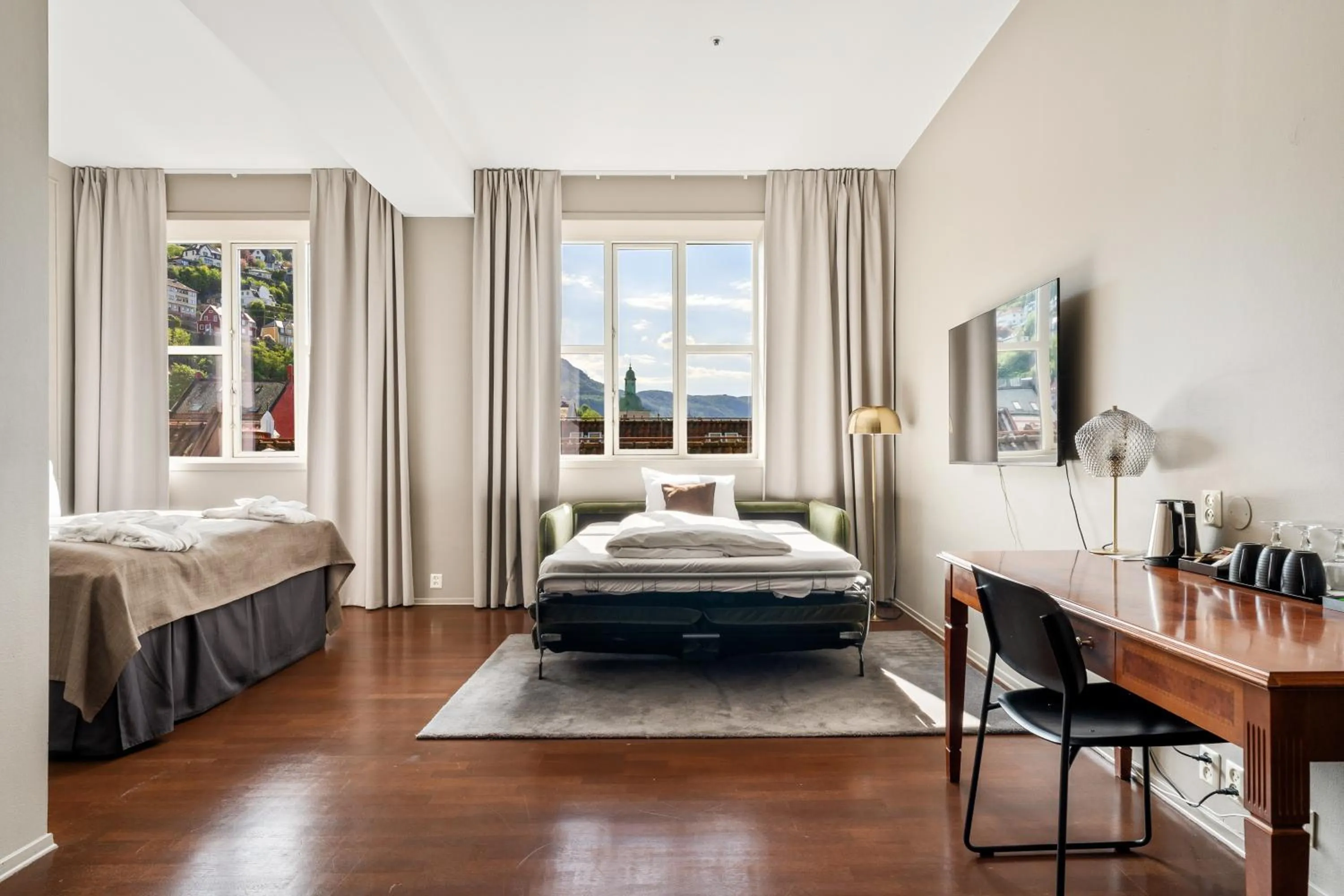 Bed in Clarion Hotel Bergen