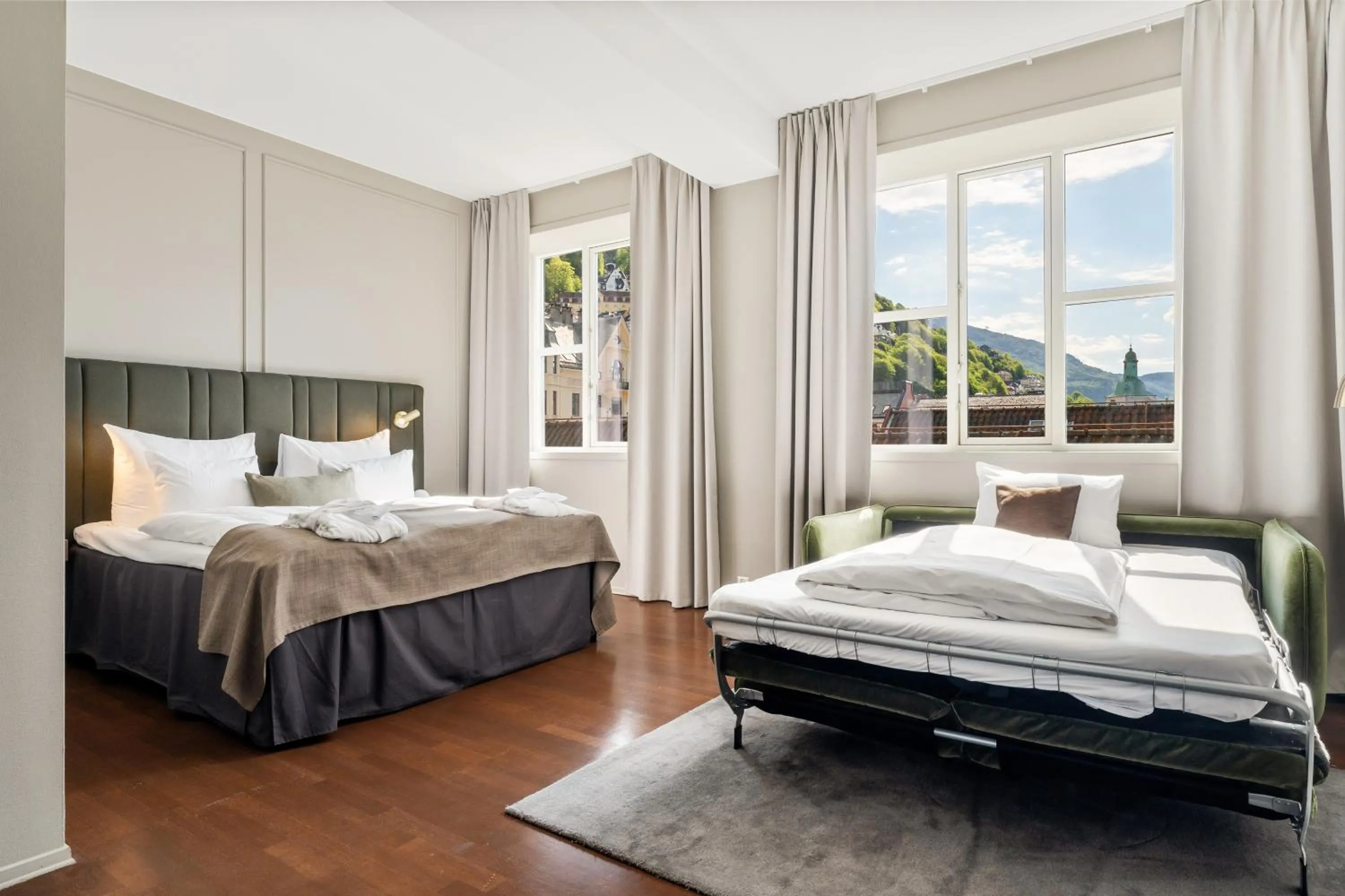 Bed in Clarion Hotel Bergen