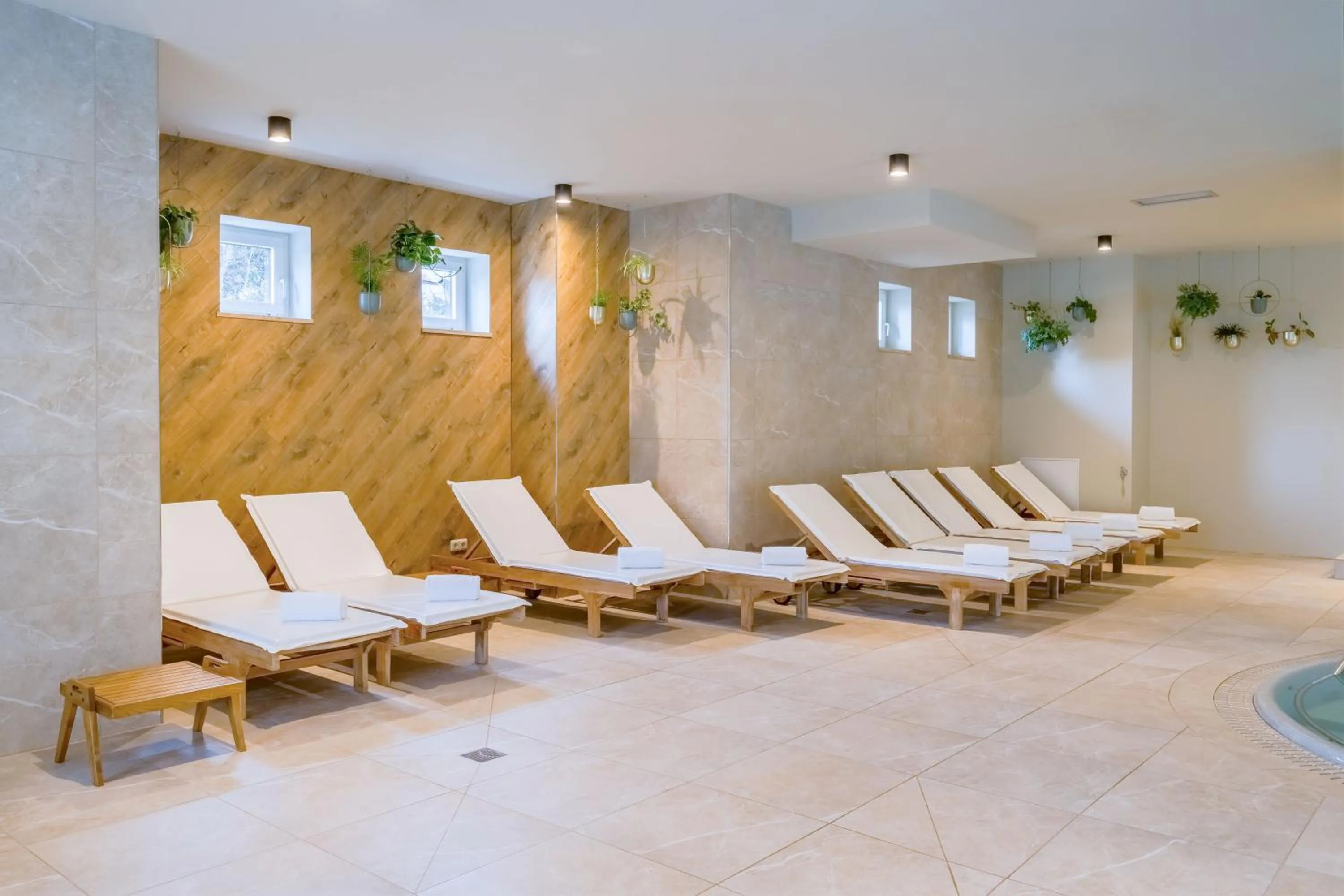 Swimming pool in Hotel Ahornhof