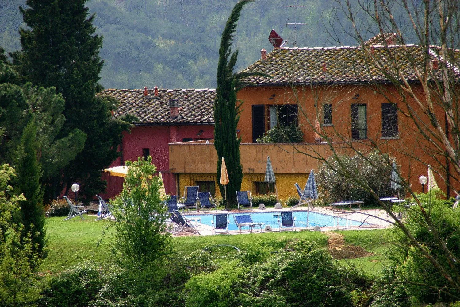 Garden in Podere Dell'Anselmo