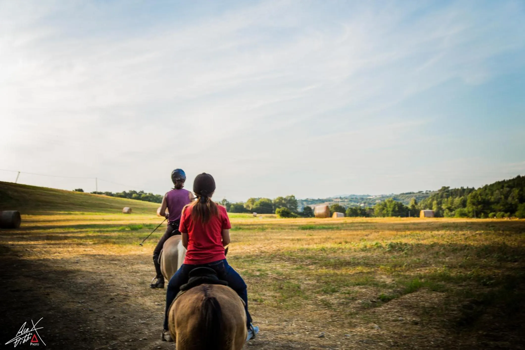 Horse-riding in Podere Dell'Anselmo