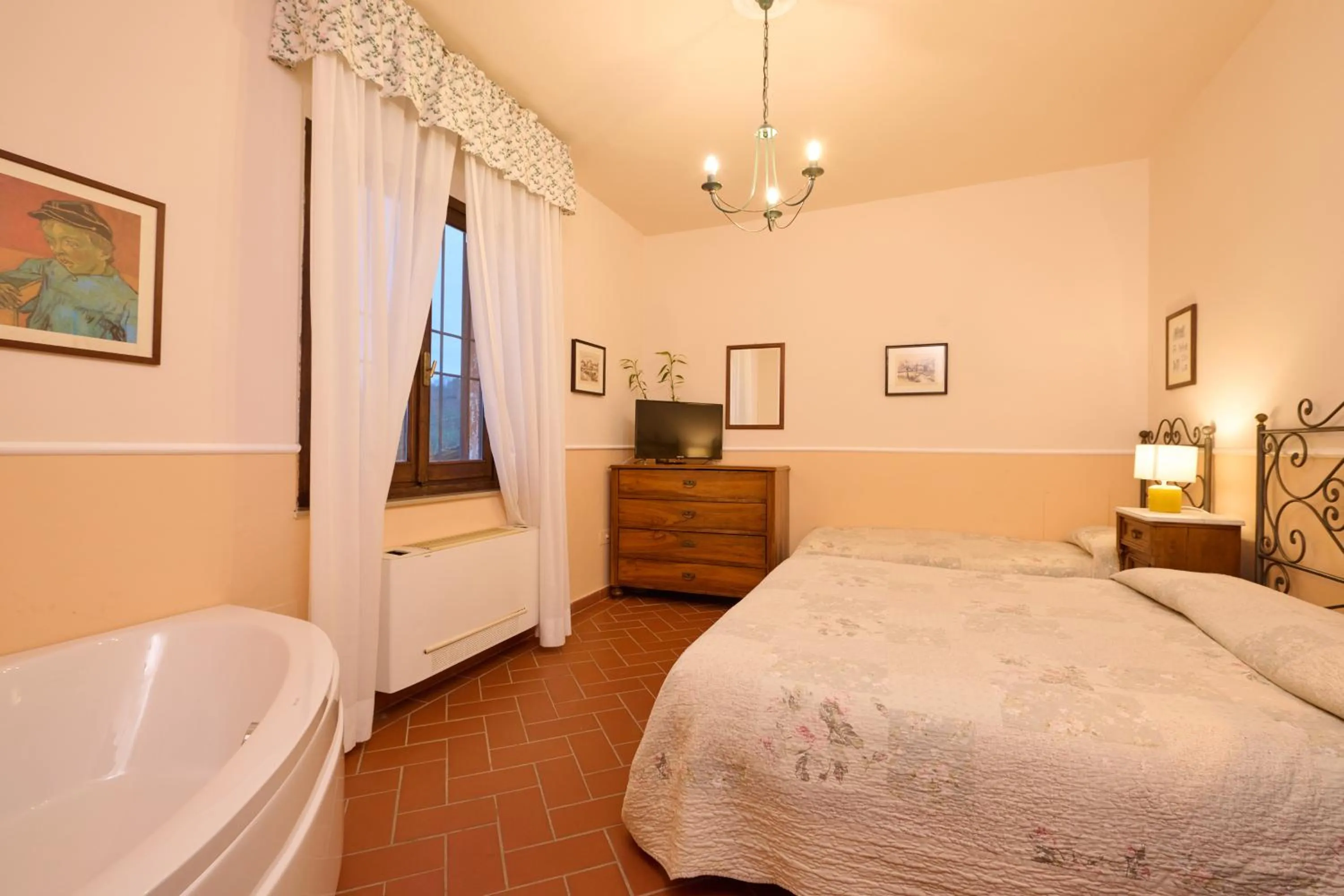 Bed in Podere Dell'Anselmo