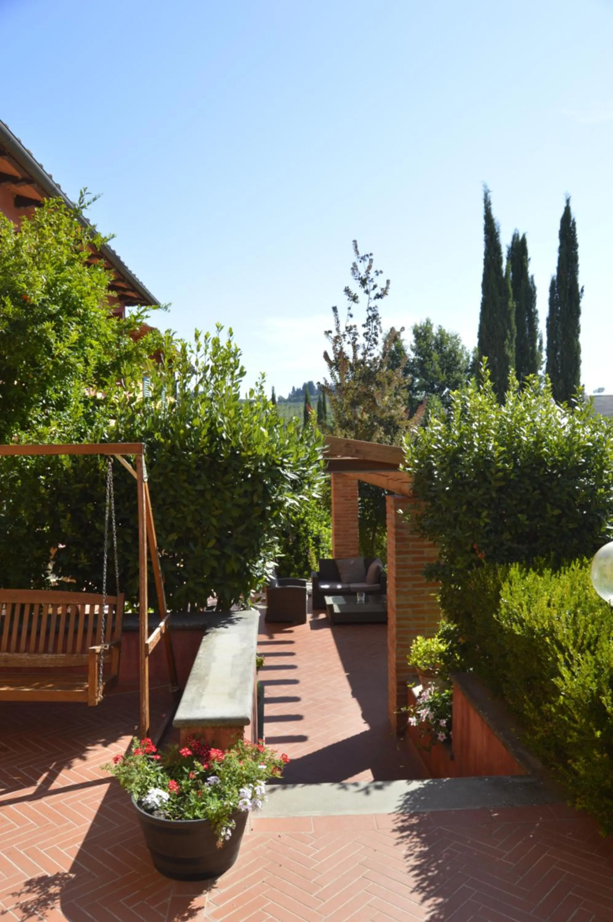 Patio in Podere Dell'Anselmo