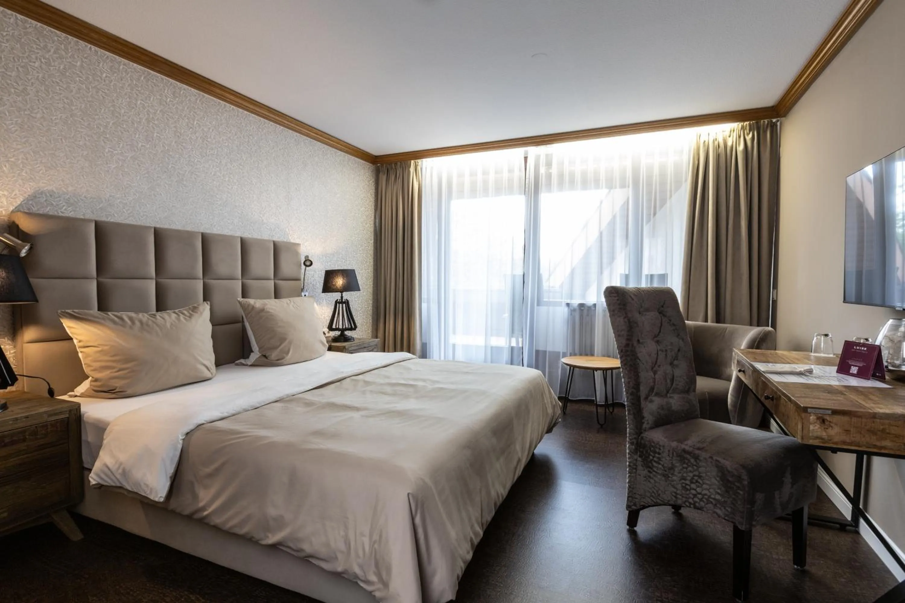 Bed in Waldhotel Luise