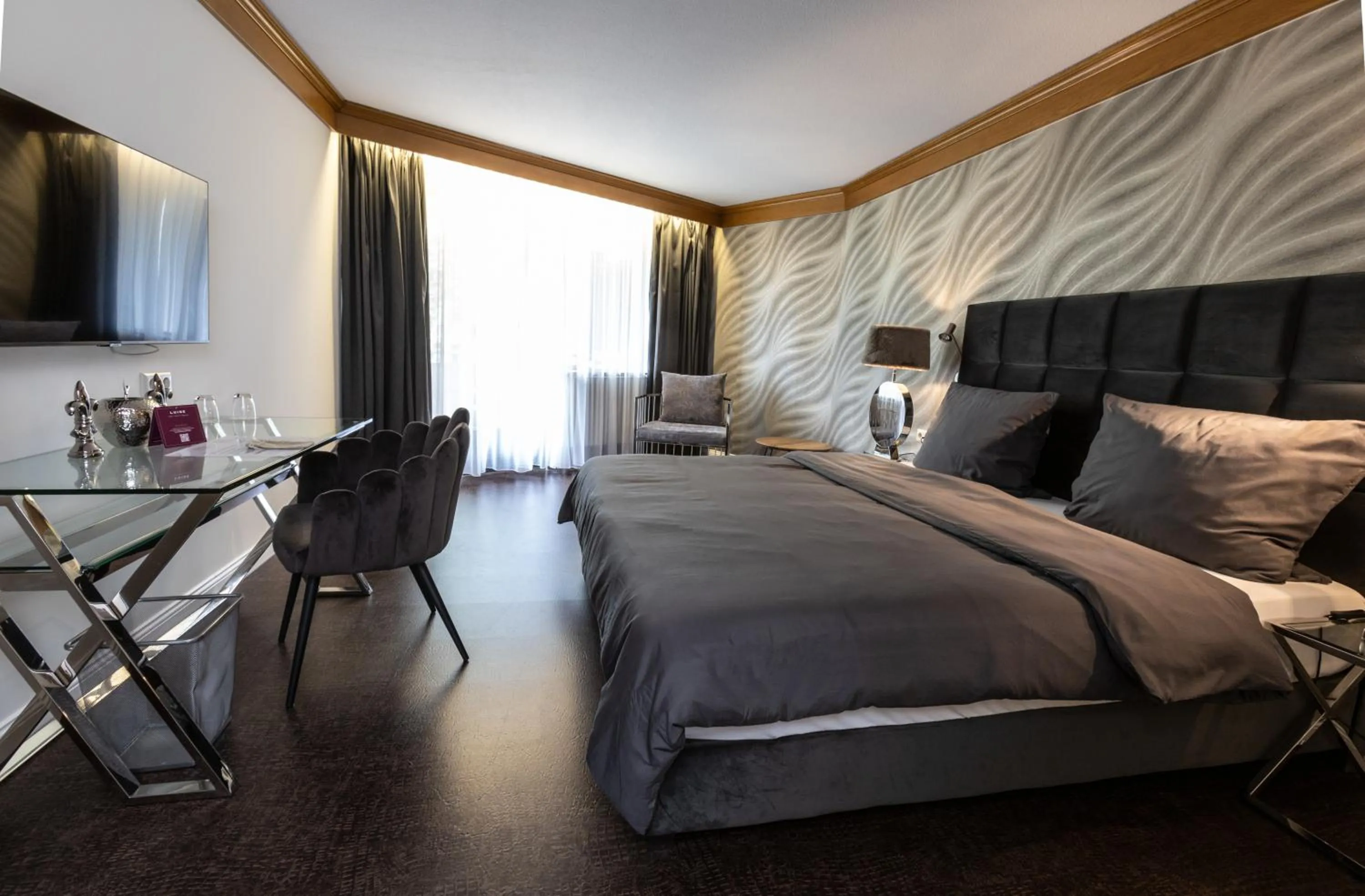 Bed in Waldhotel Luise