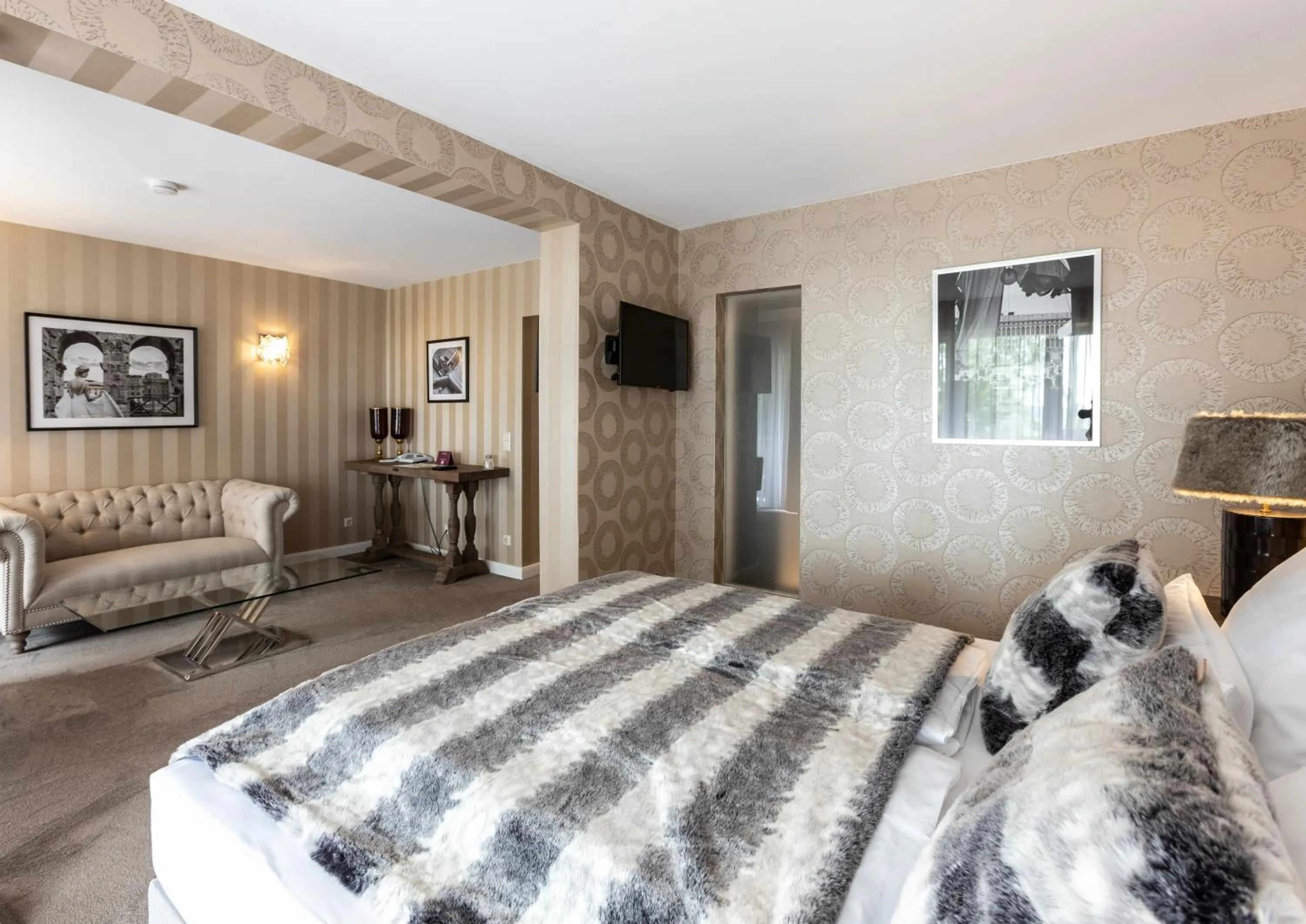 Bed in Waldhotel Luise