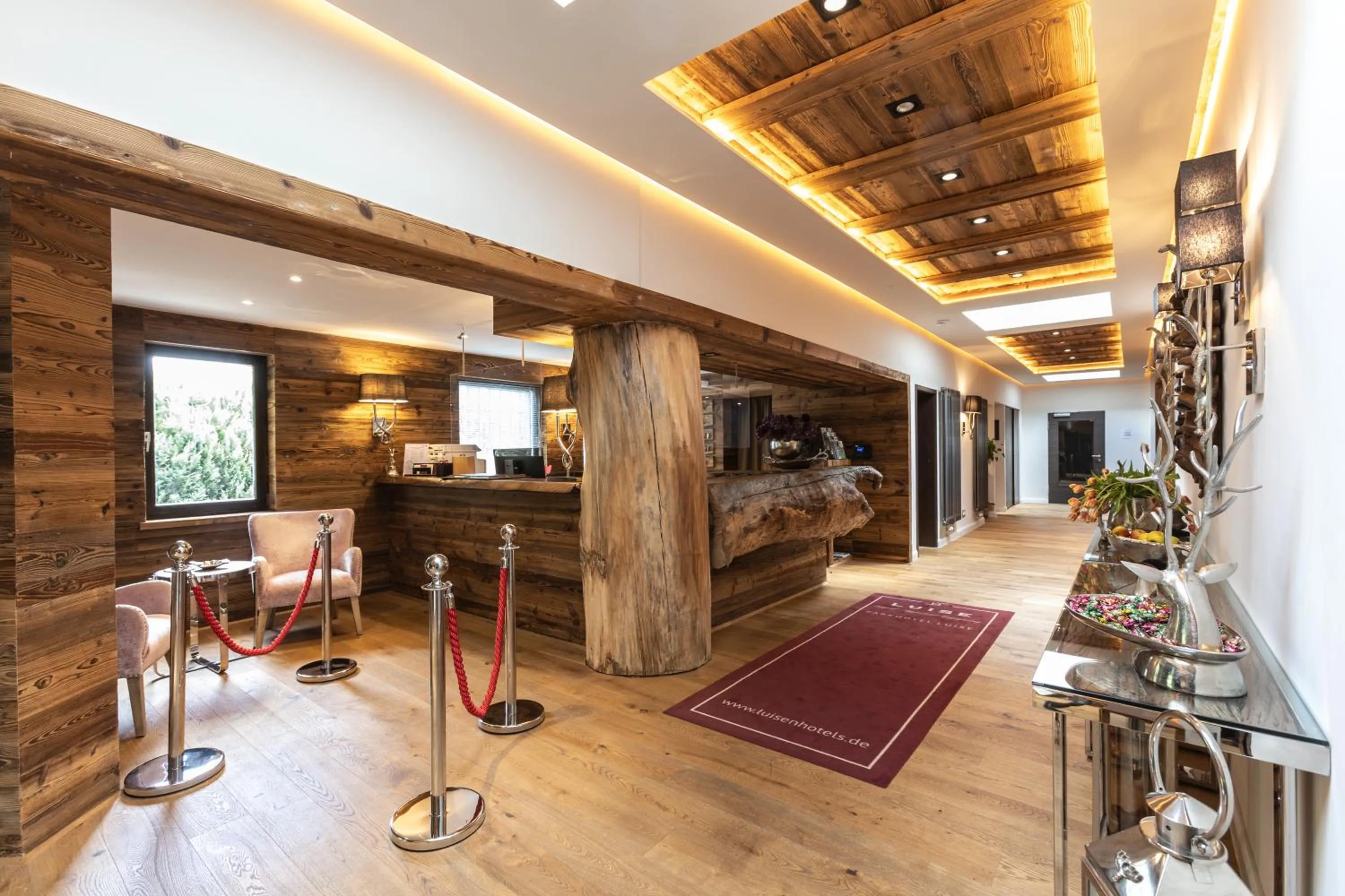 Lobby or reception in Waldhotel Luise