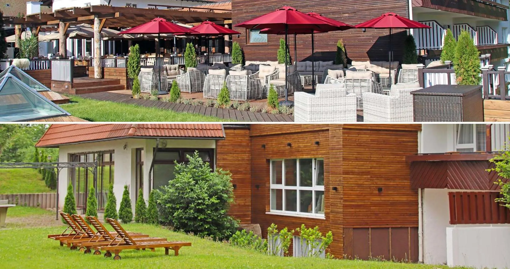 Patio in Waldhotel Luise