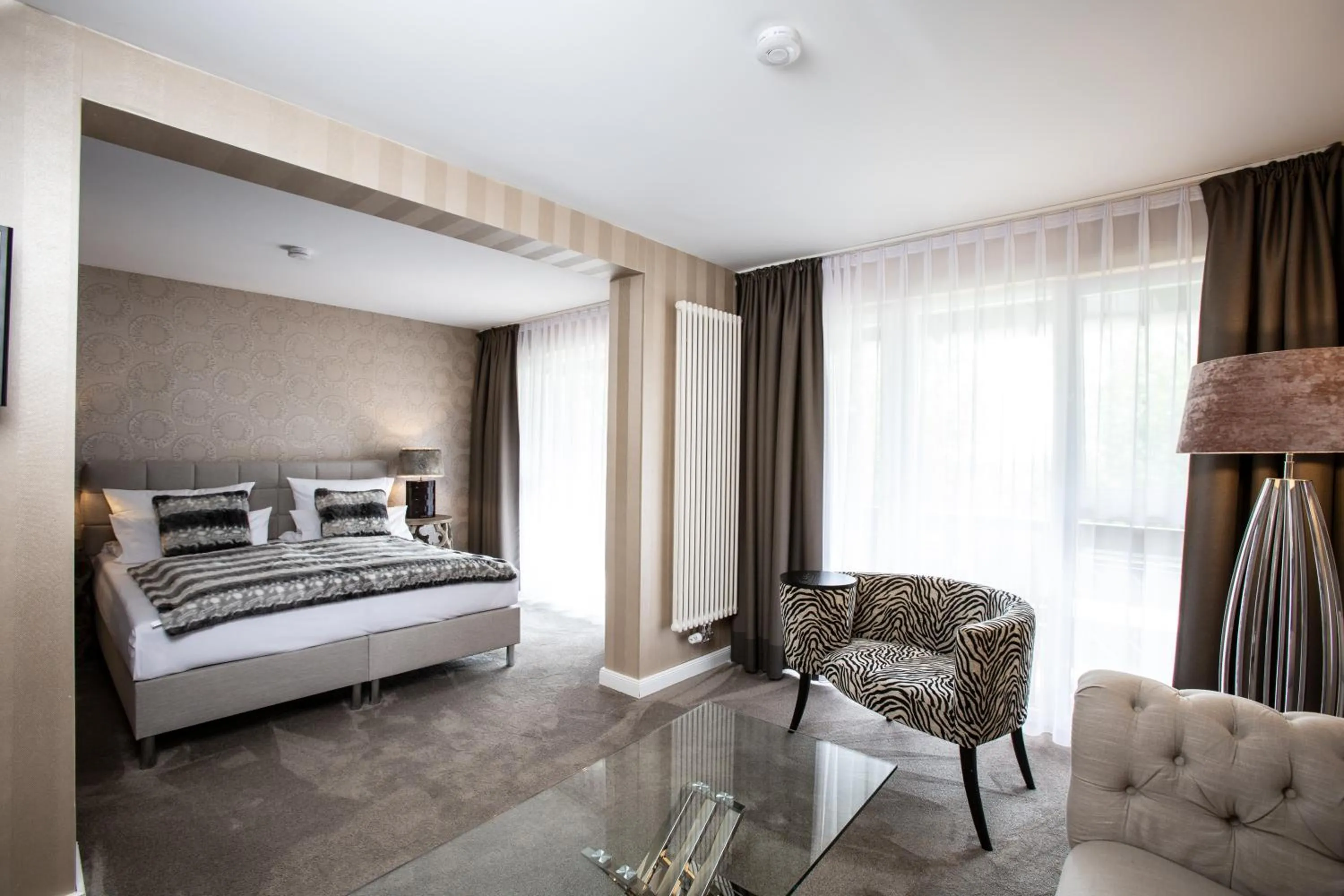 Bed in Waldhotel Luise