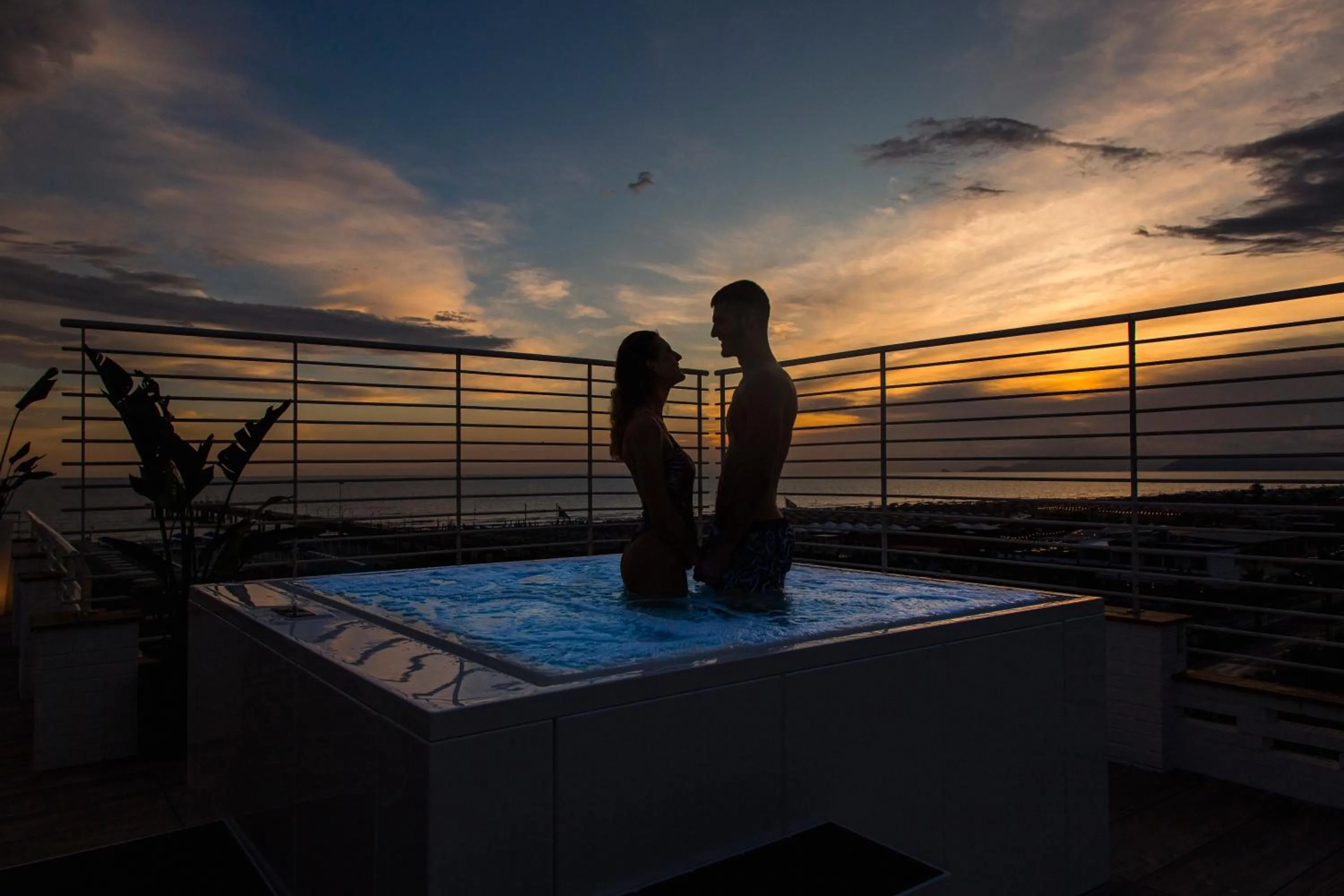 Hot Tub in Hotel Esplanade