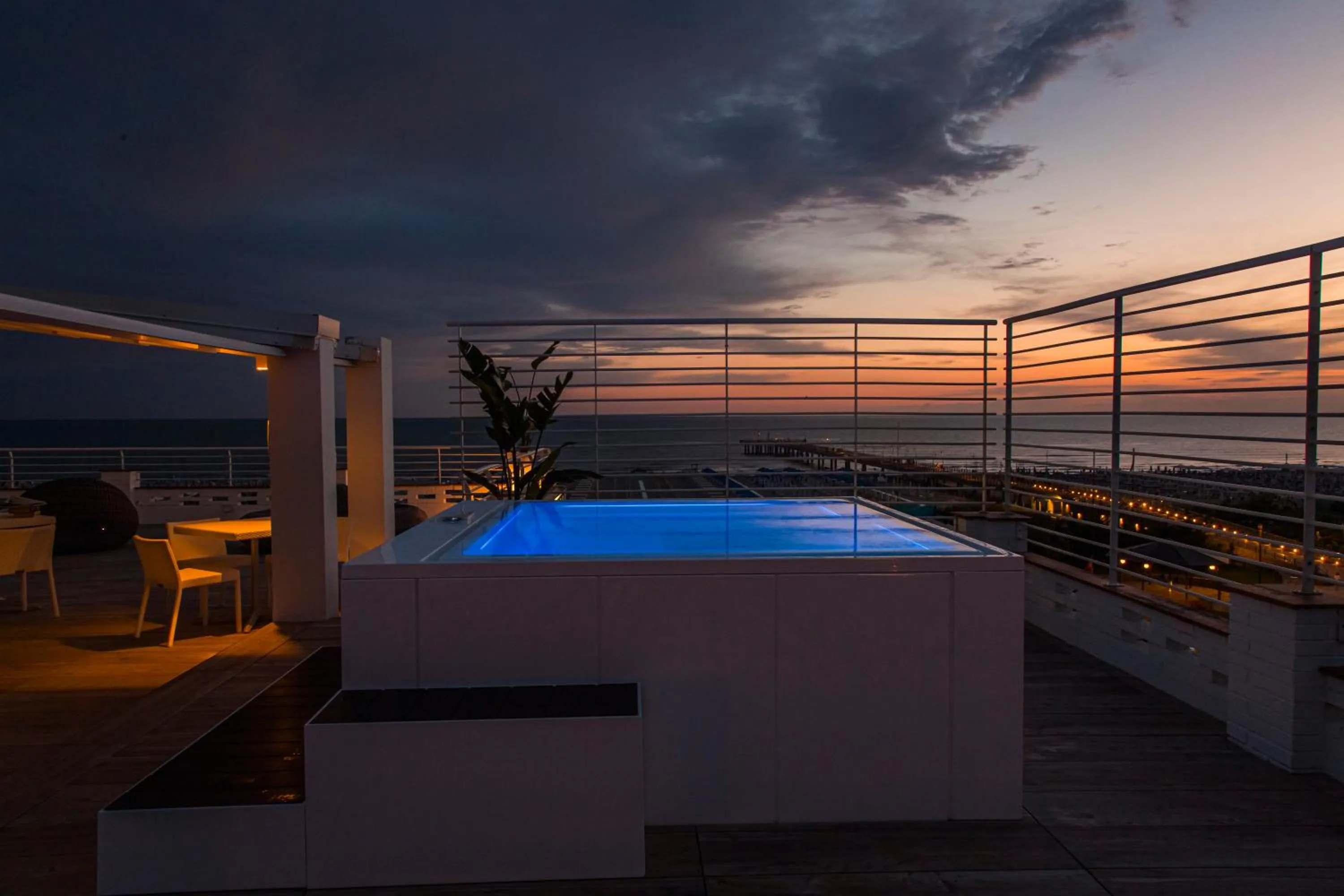Hot Tub in Hotel Esplanade