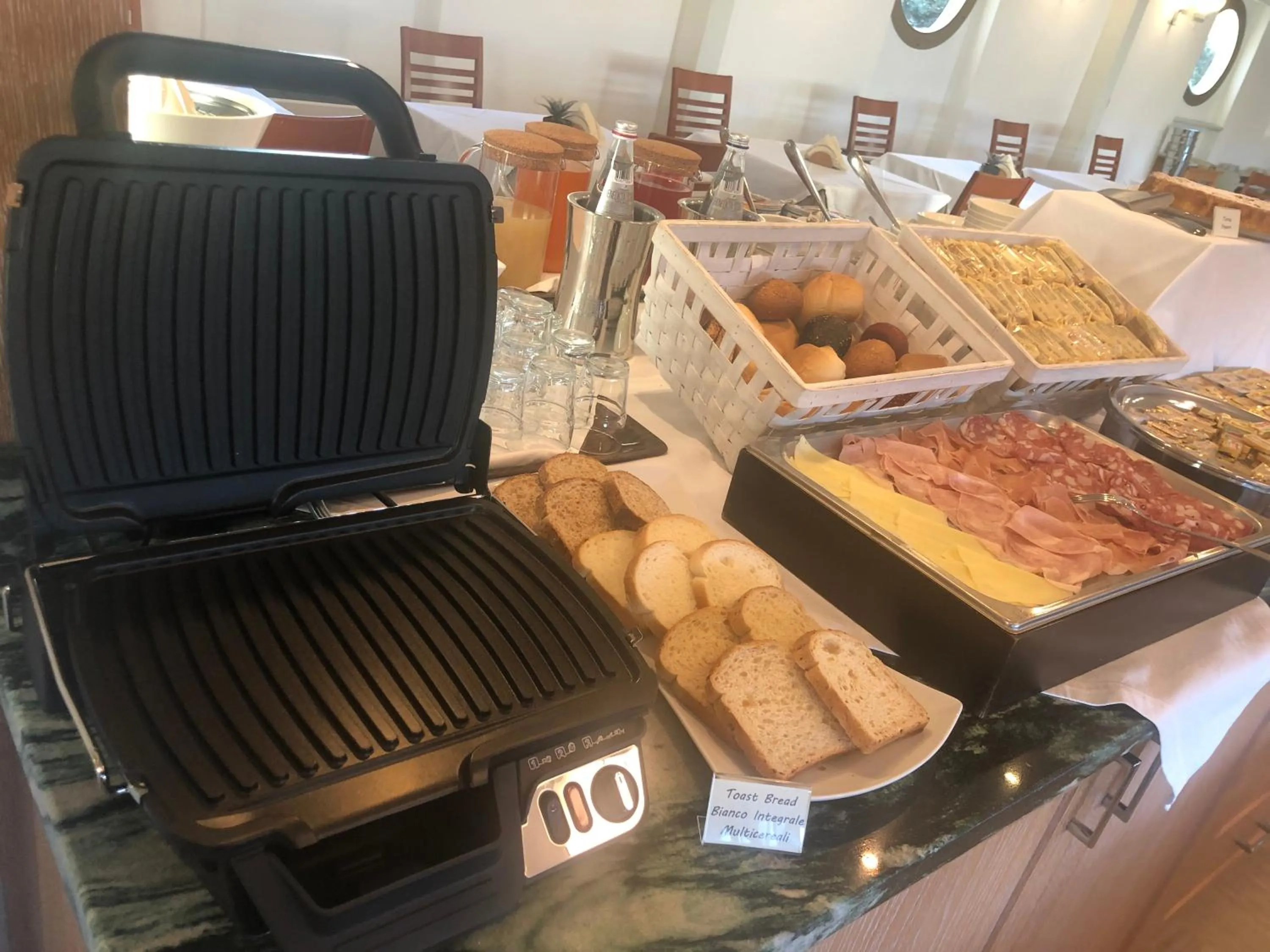 Buffet breakfast in Hotel Esplanade