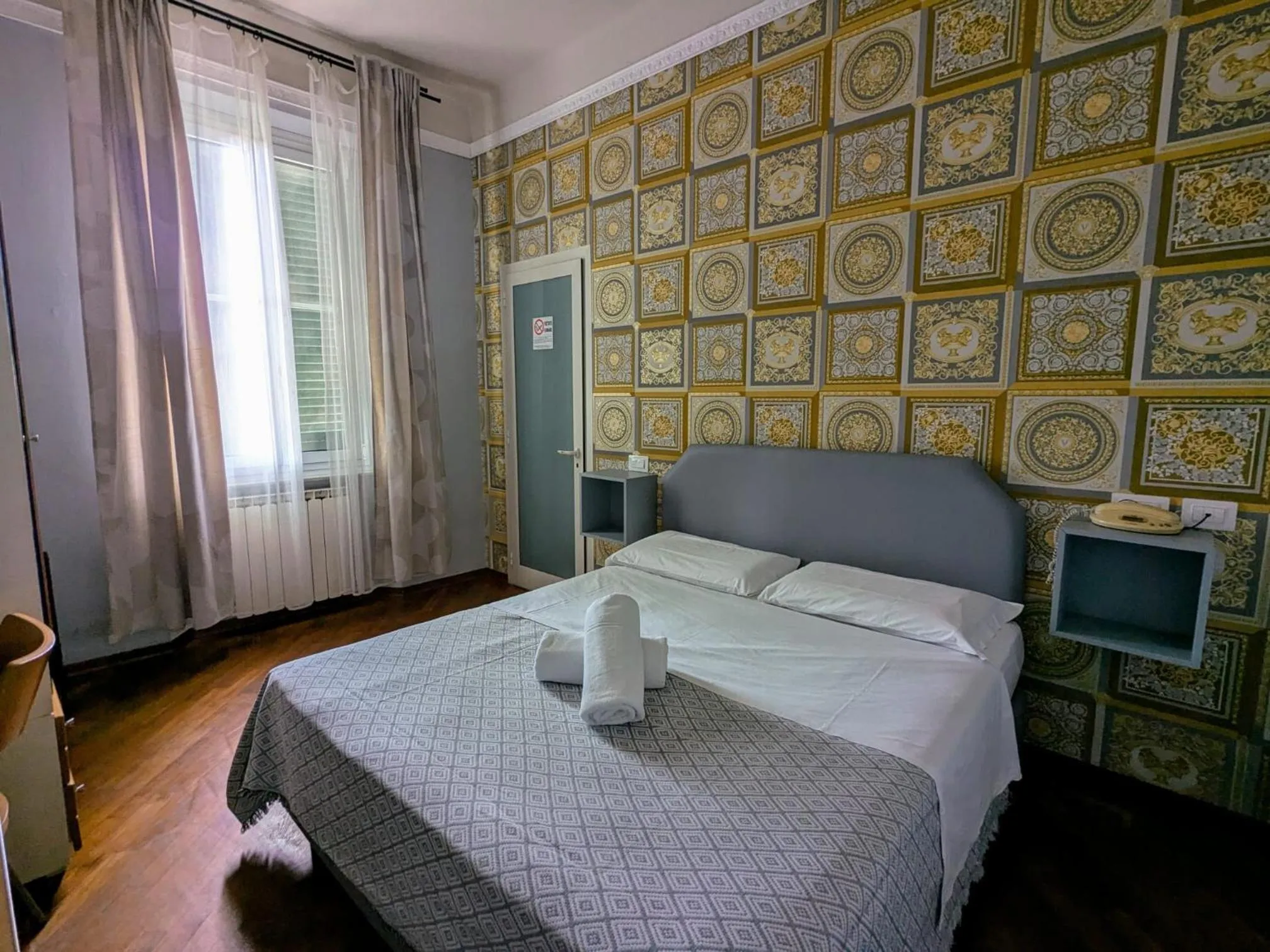 Bed in Hotel Soggiorno Athena