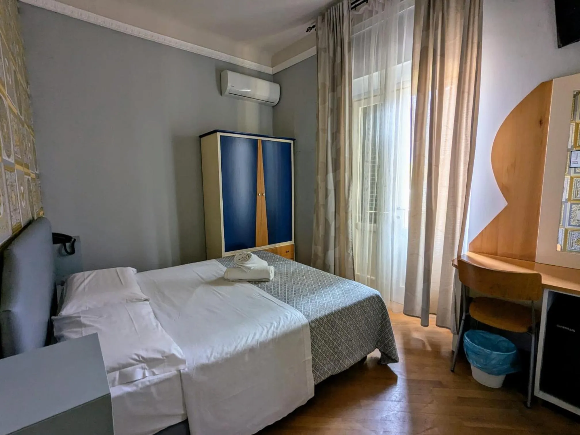 Bed in Hotel Soggiorno Athena
