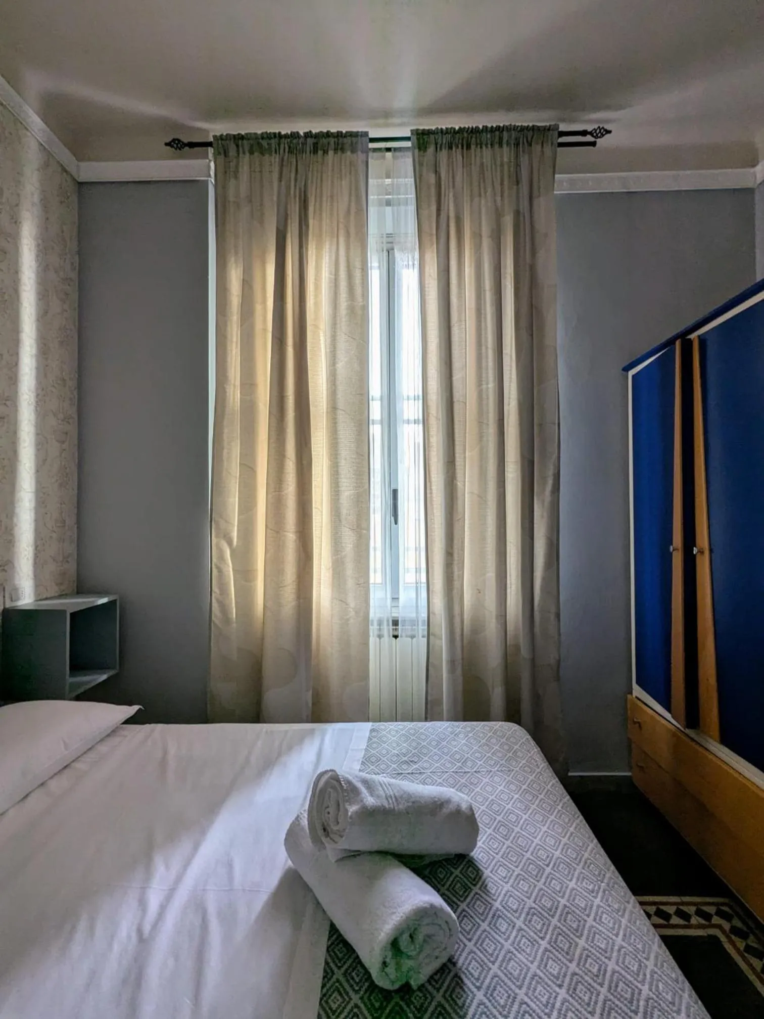 Bed in Hotel Soggiorno Athena