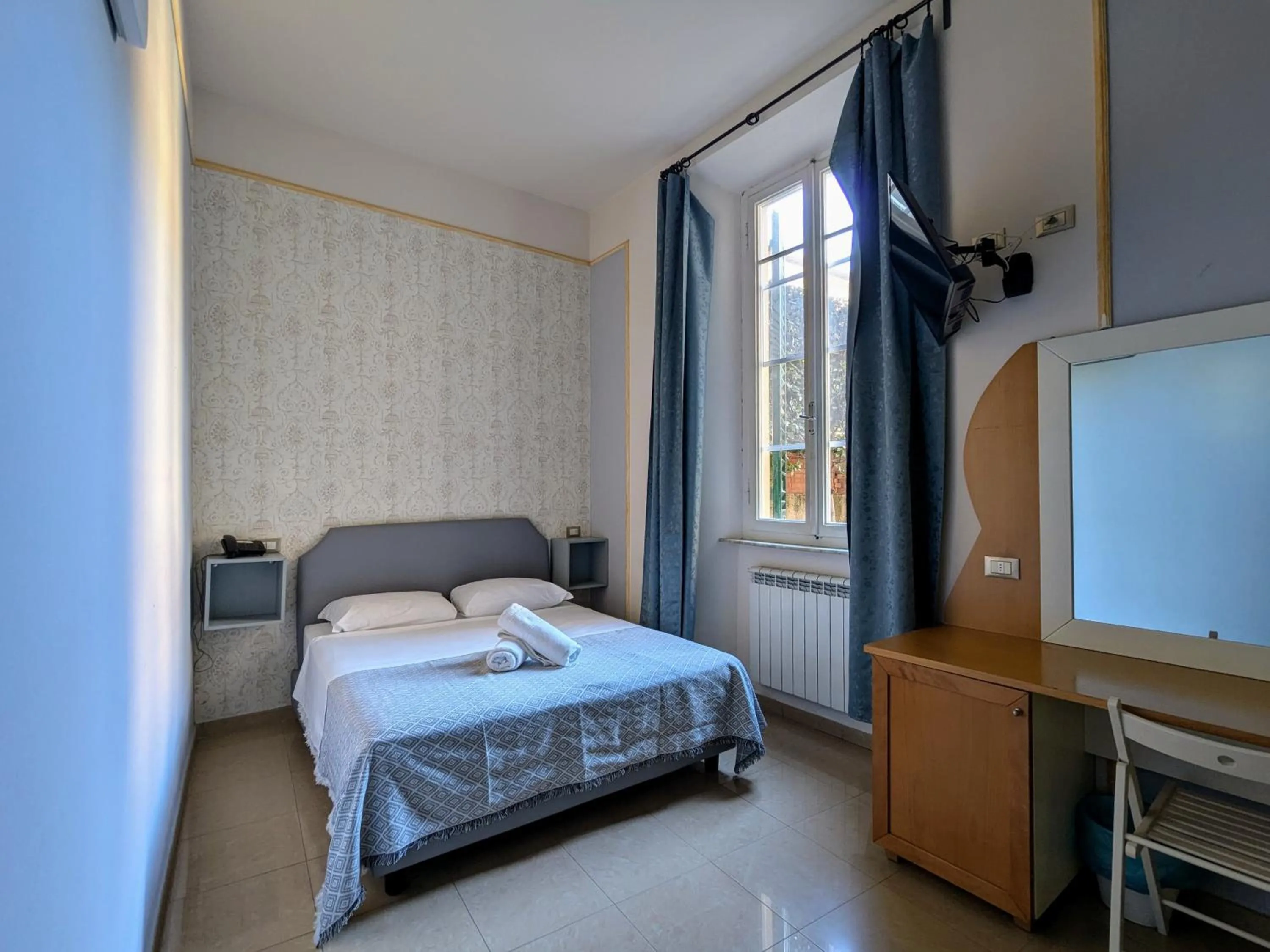 Bed in Hotel Soggiorno Athena