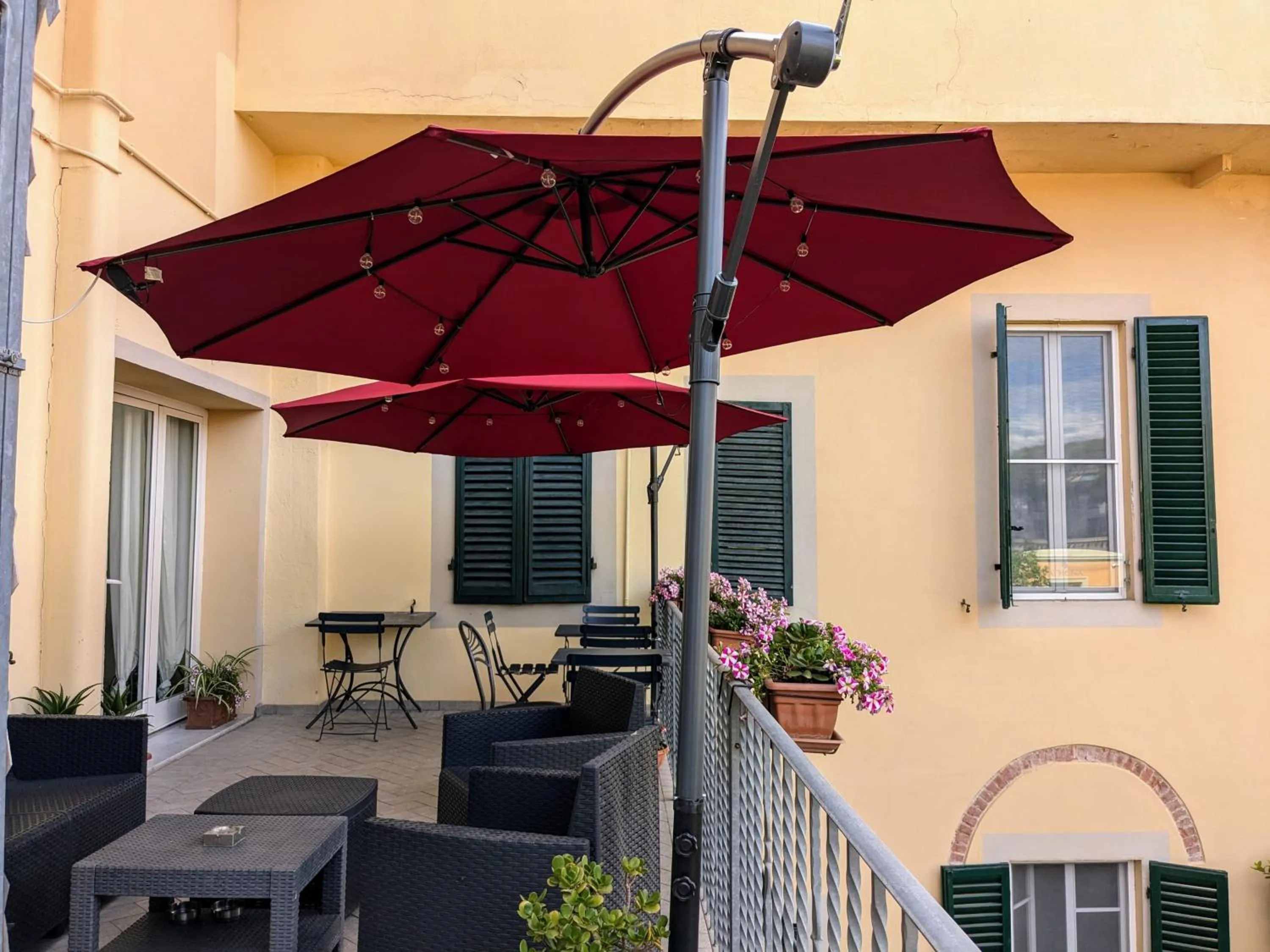 Balcony/Terrace in Hotel Soggiorno Athena