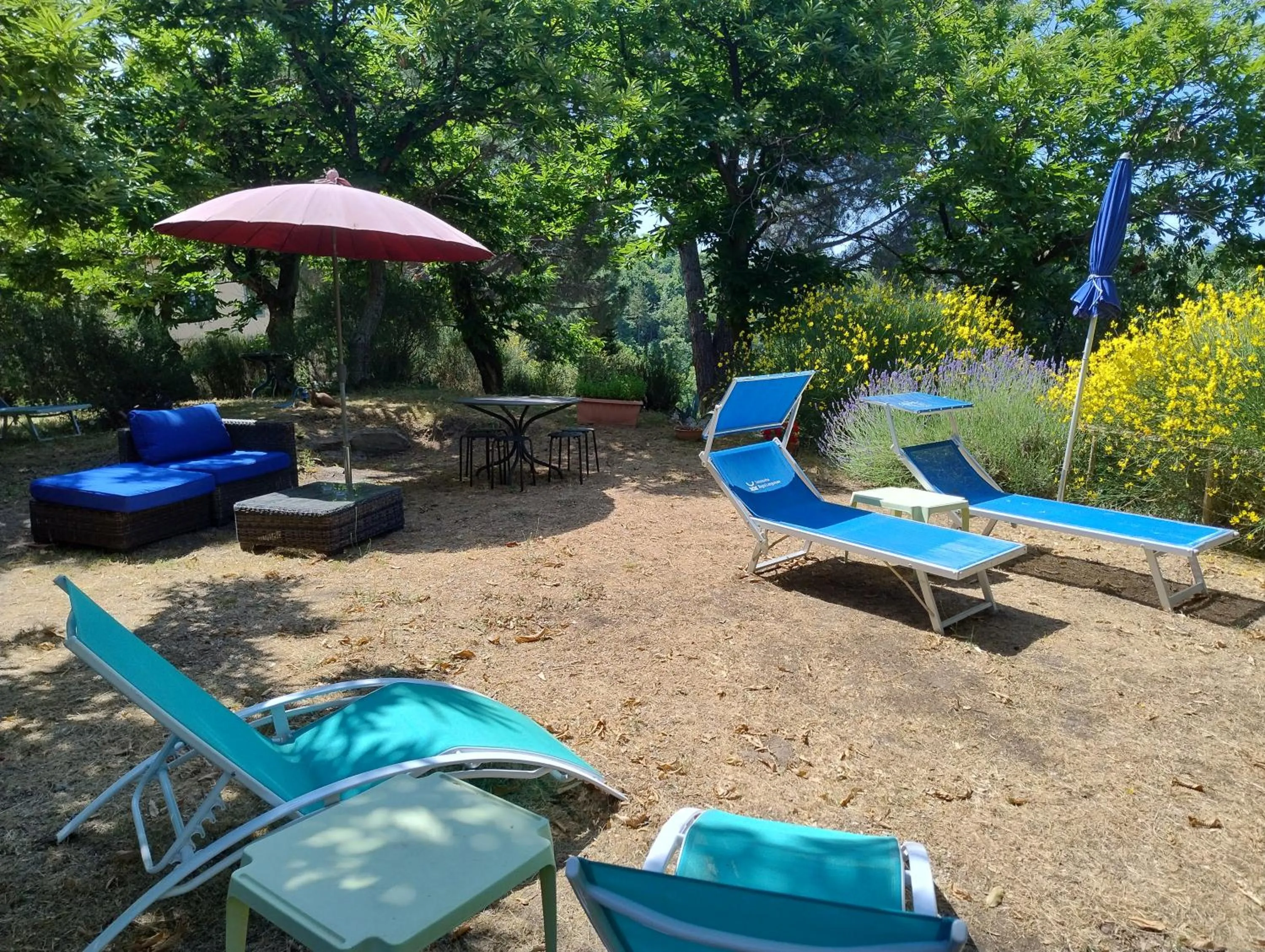 Balcony/Terrace in Borgo Tepolini Country House