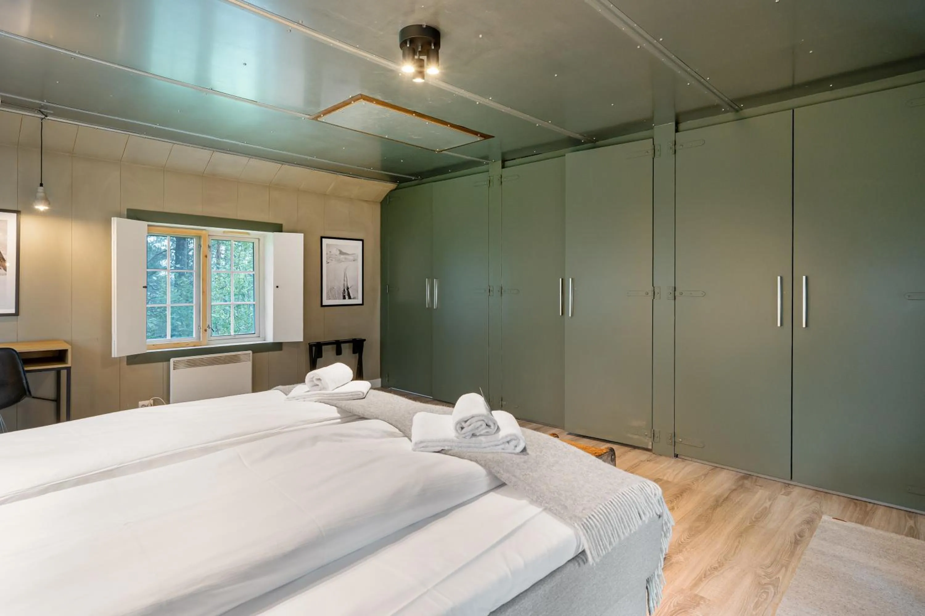 Bed in Herangtunet Mountain Lodge