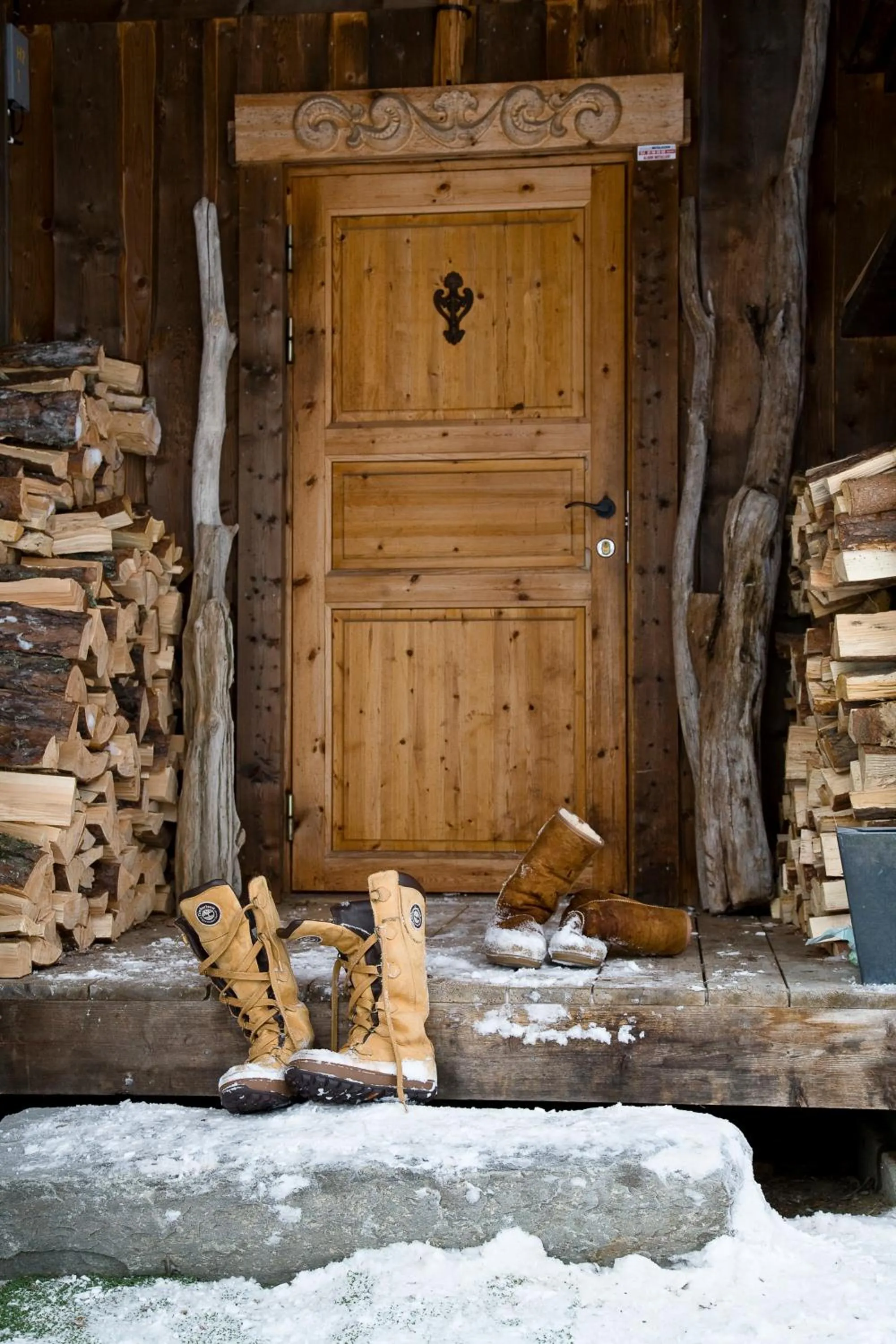 Facade/entrance in Herangtunet Mountain Lodge