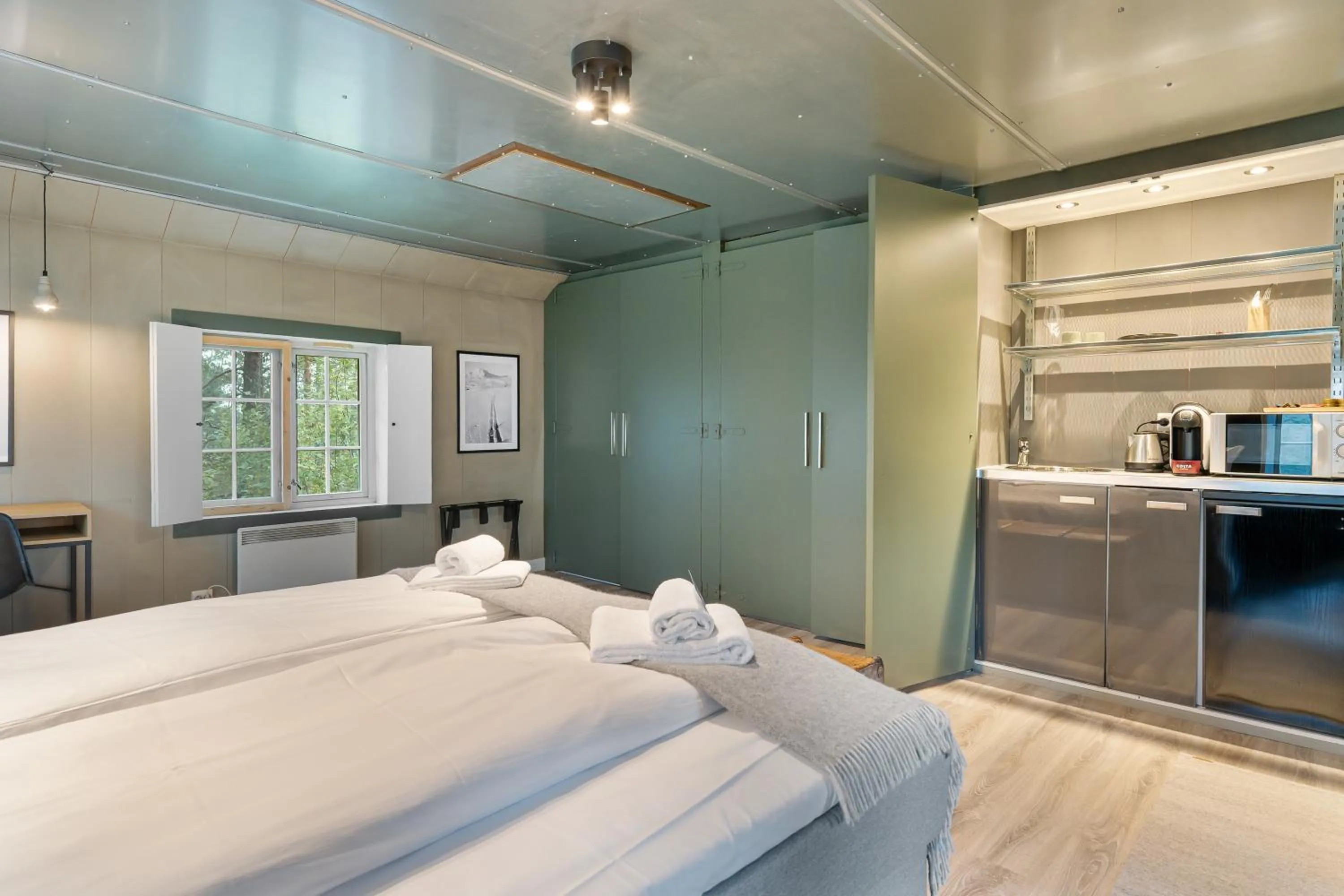 Bed in Herangtunet Mountain Lodge