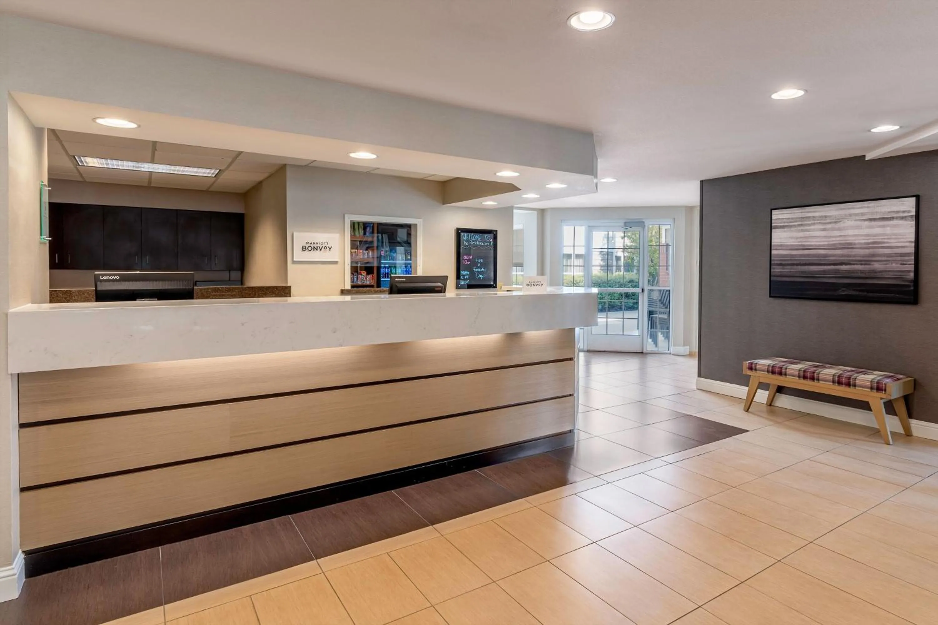 Lobby or reception in Residence Inn Sacramento Rancho Cordova