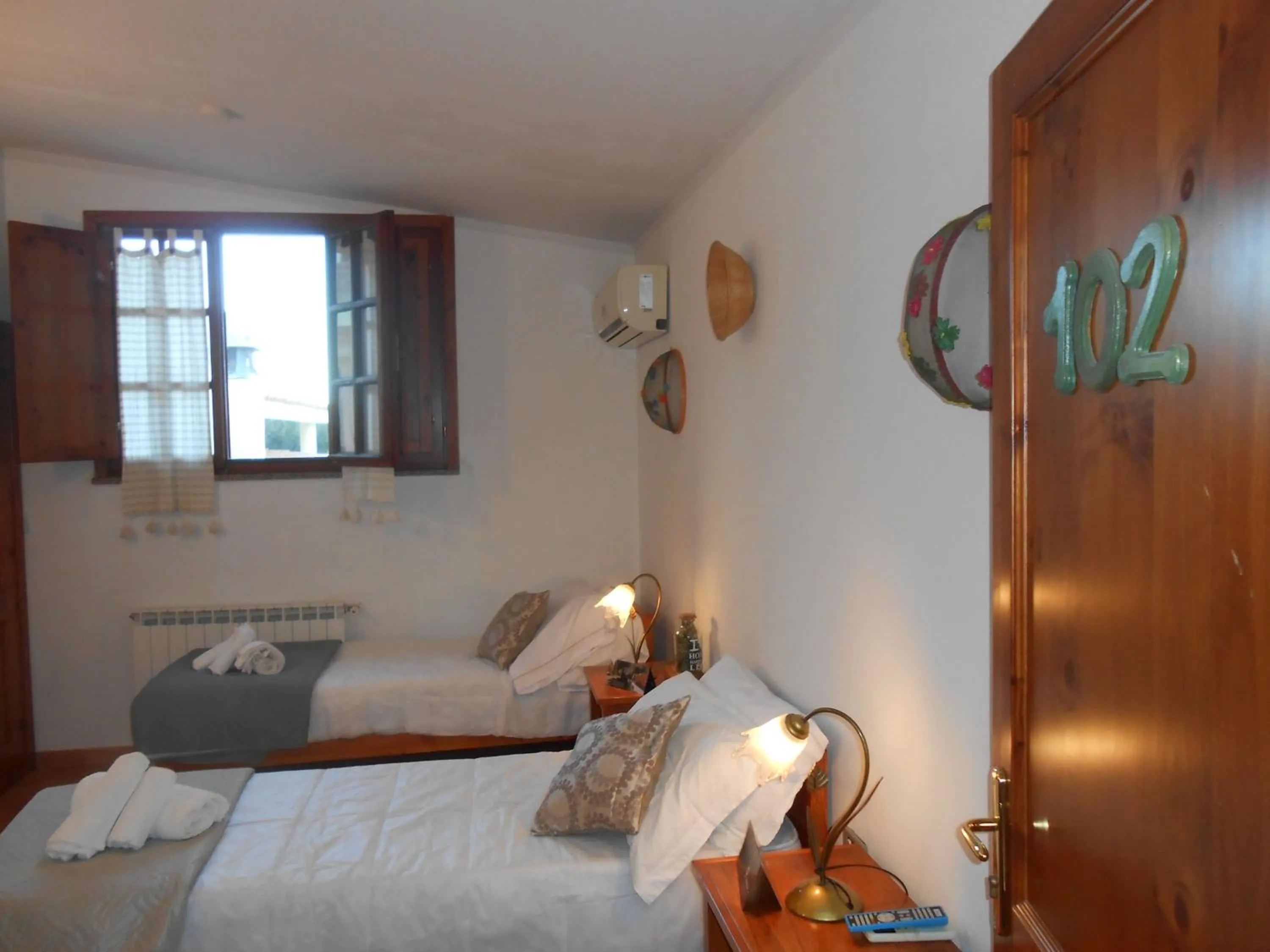 Bed in Hotel Velasole