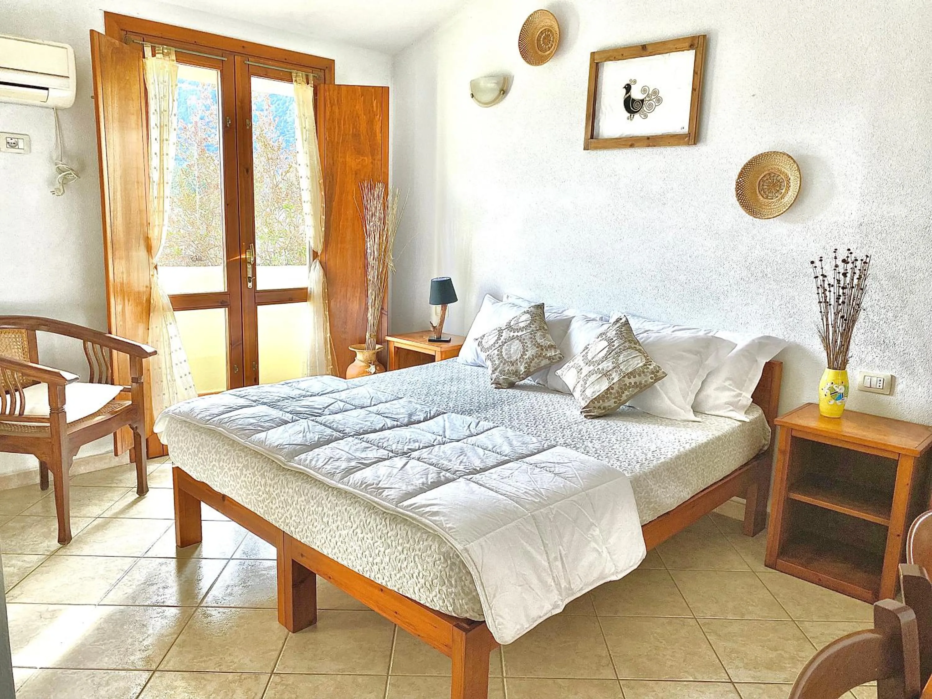 Bed in Hotel Velasole