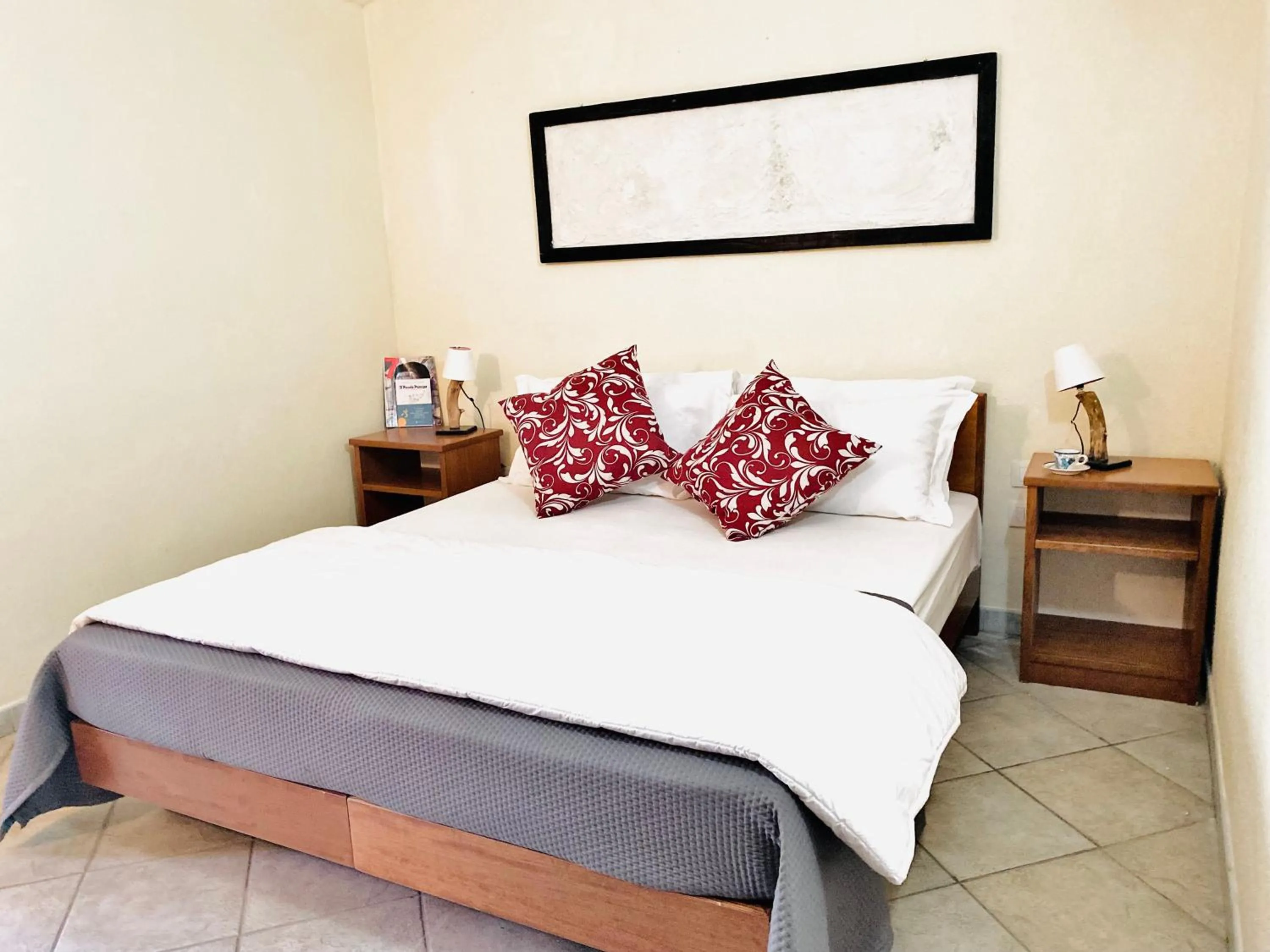 Bed in Hotel Velasole