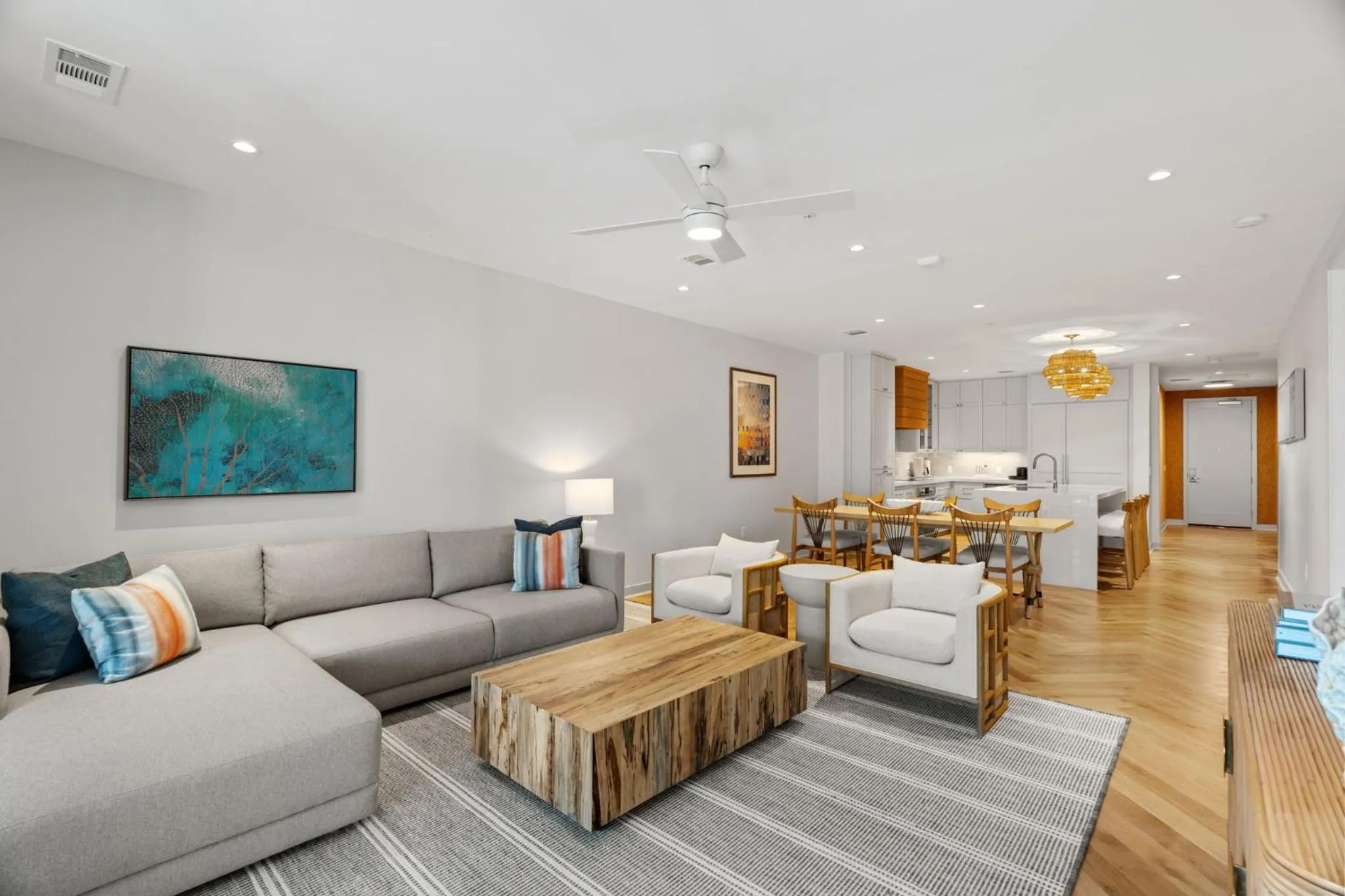 Living room in Horseshoe Bay Resort