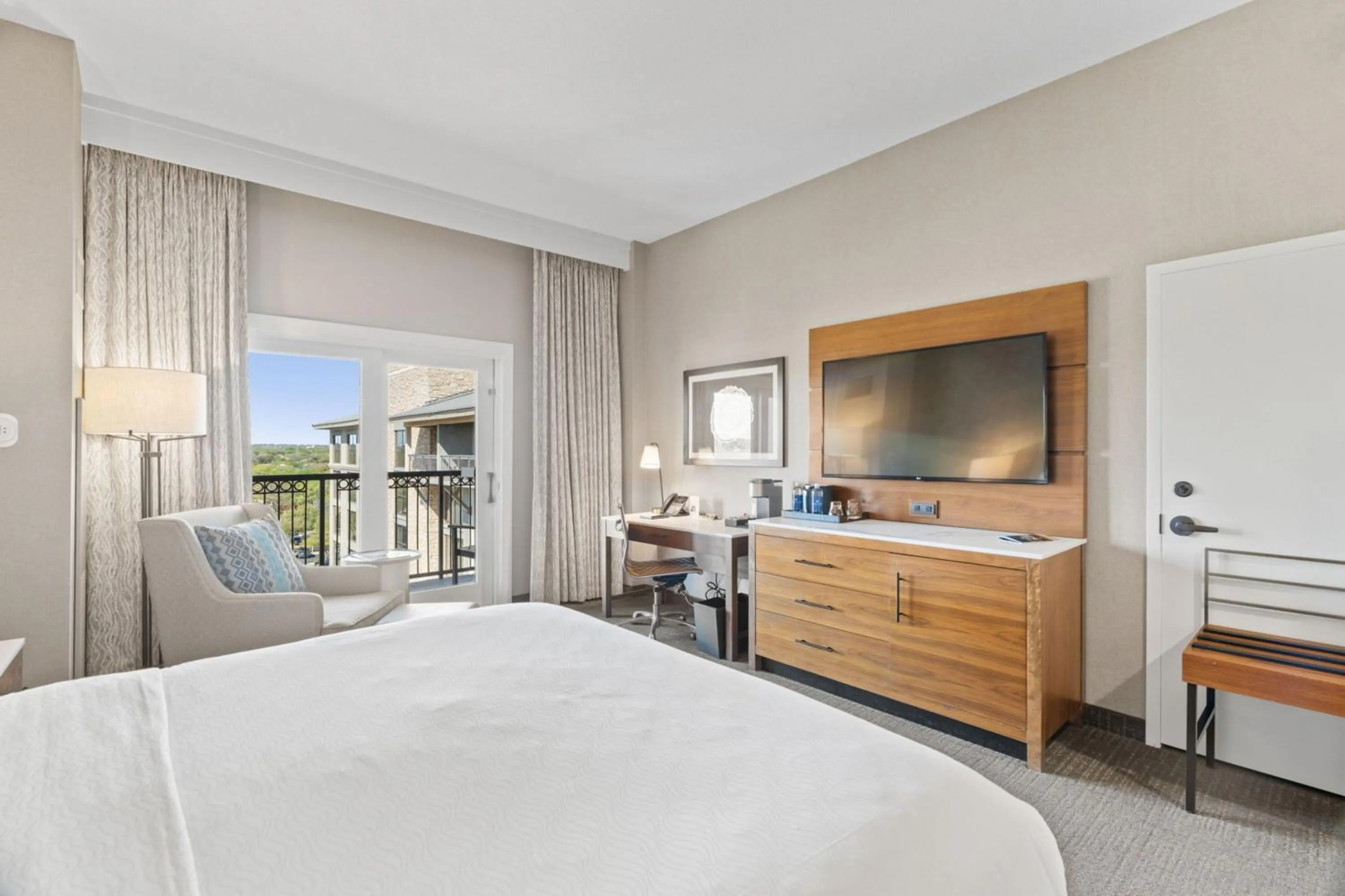 Bed in Horseshoe Bay Resort