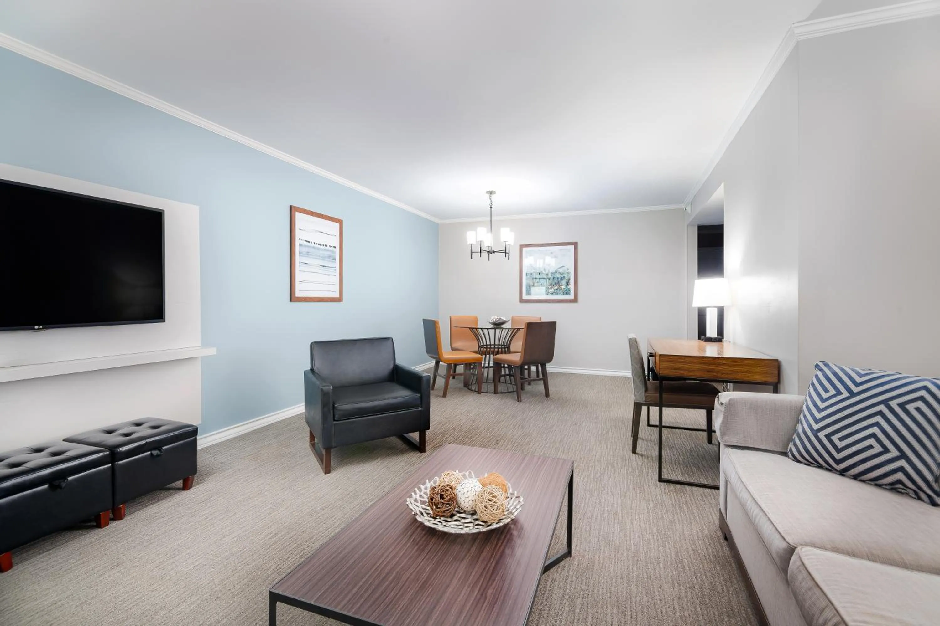 Seating area in Horseshoe Bay Resort