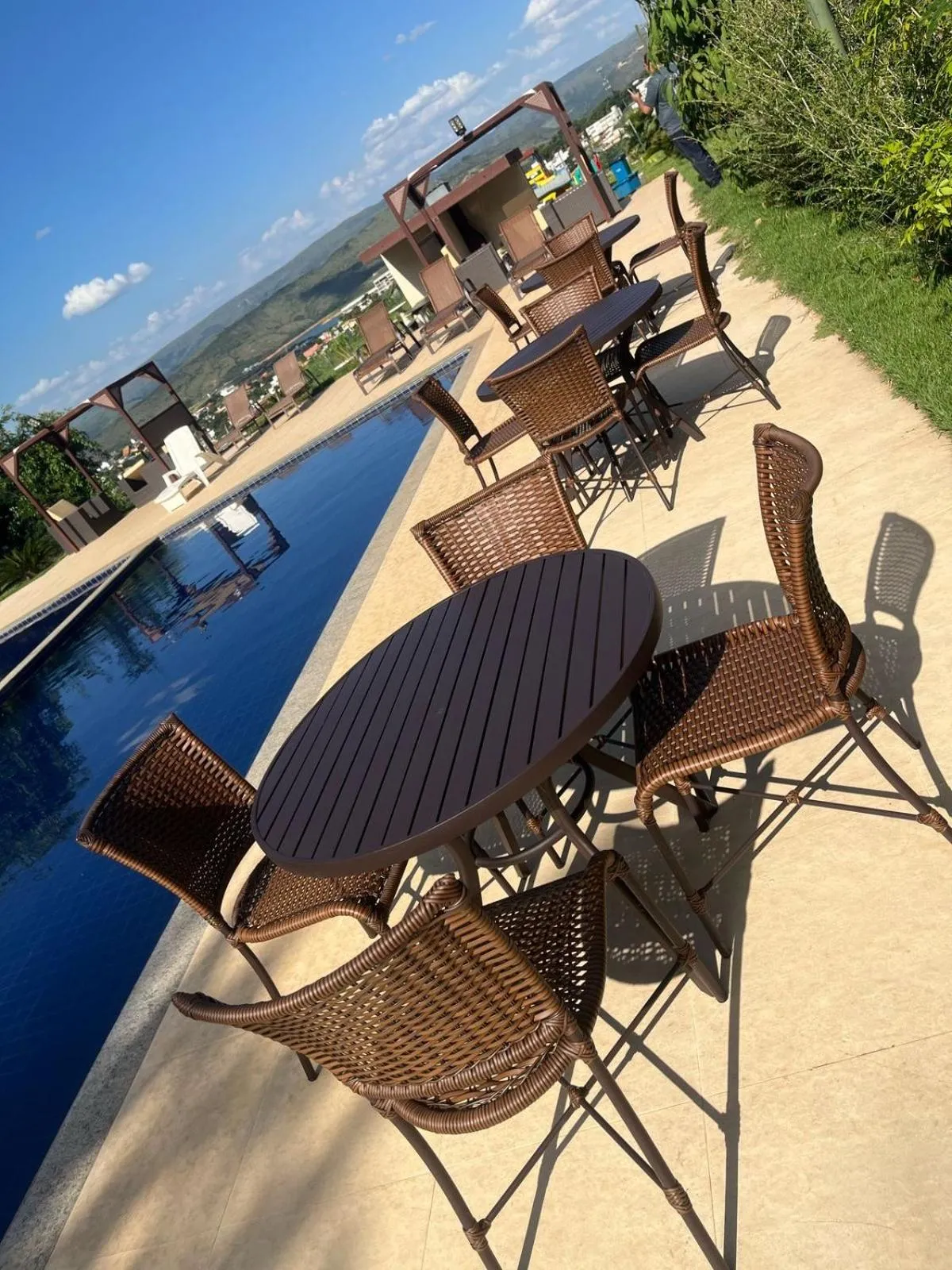 Swimming pool in Casa Escarpas