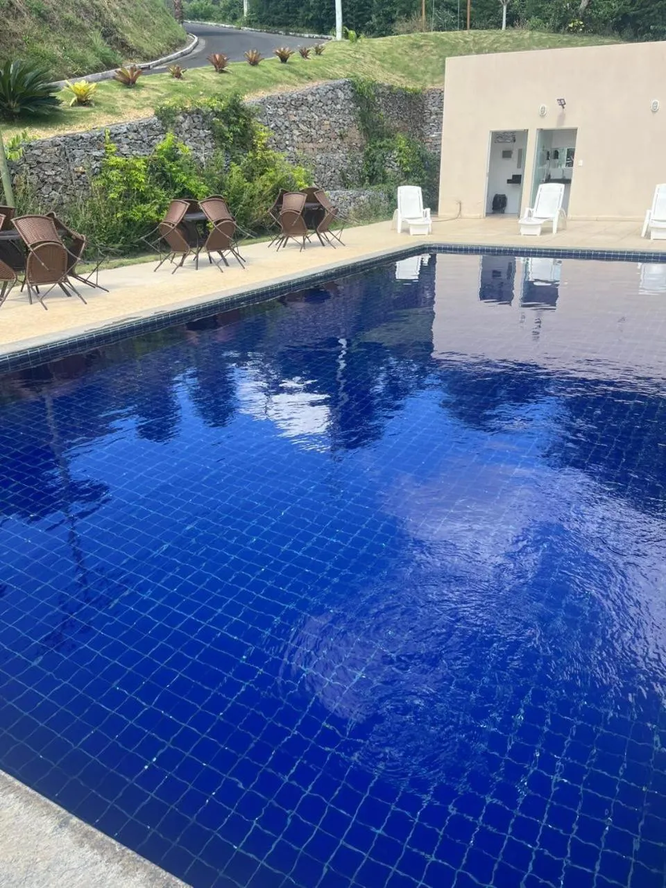 Swimming pool in Casa Escarpas