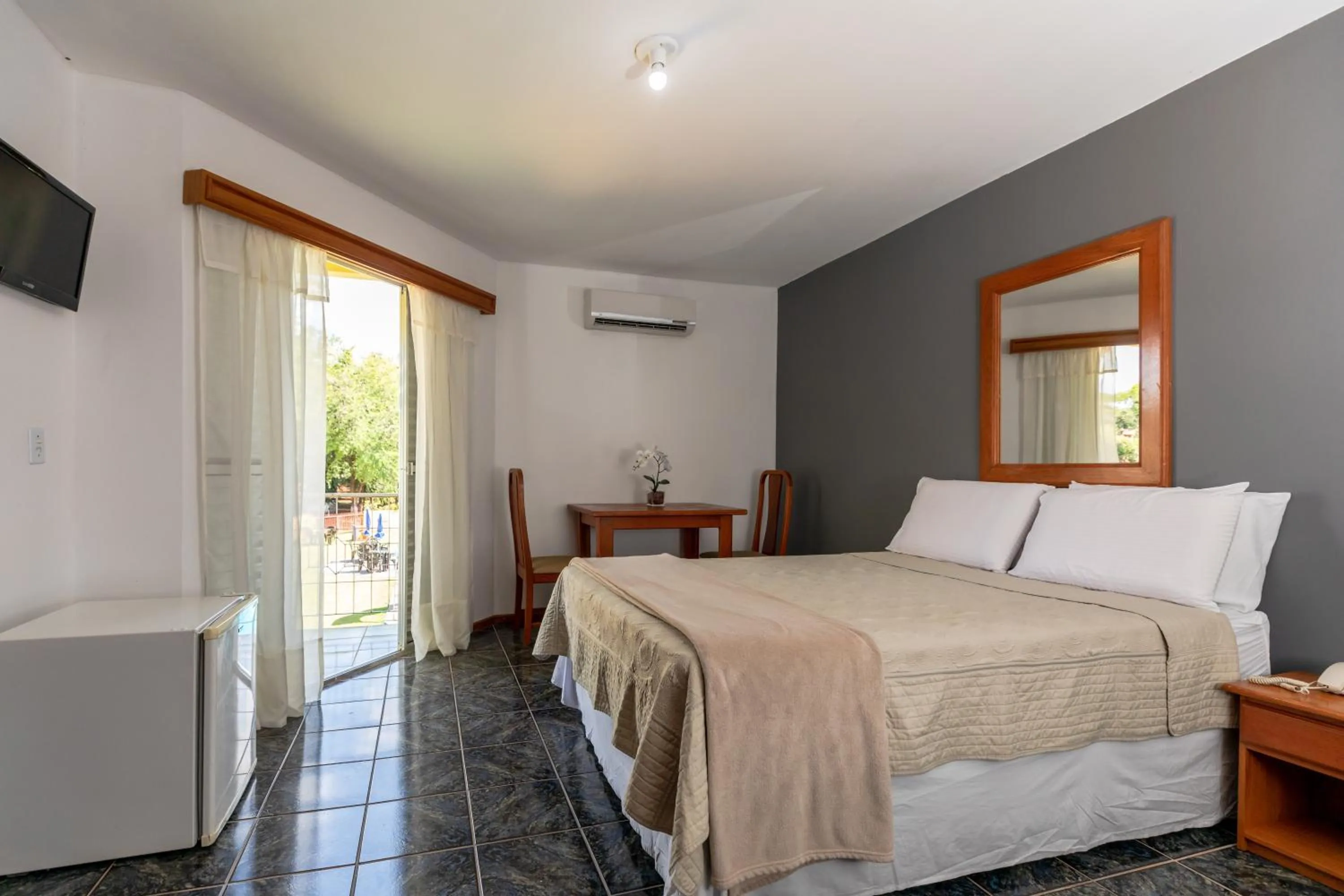 Bed in Canzi Cataratas Hotel