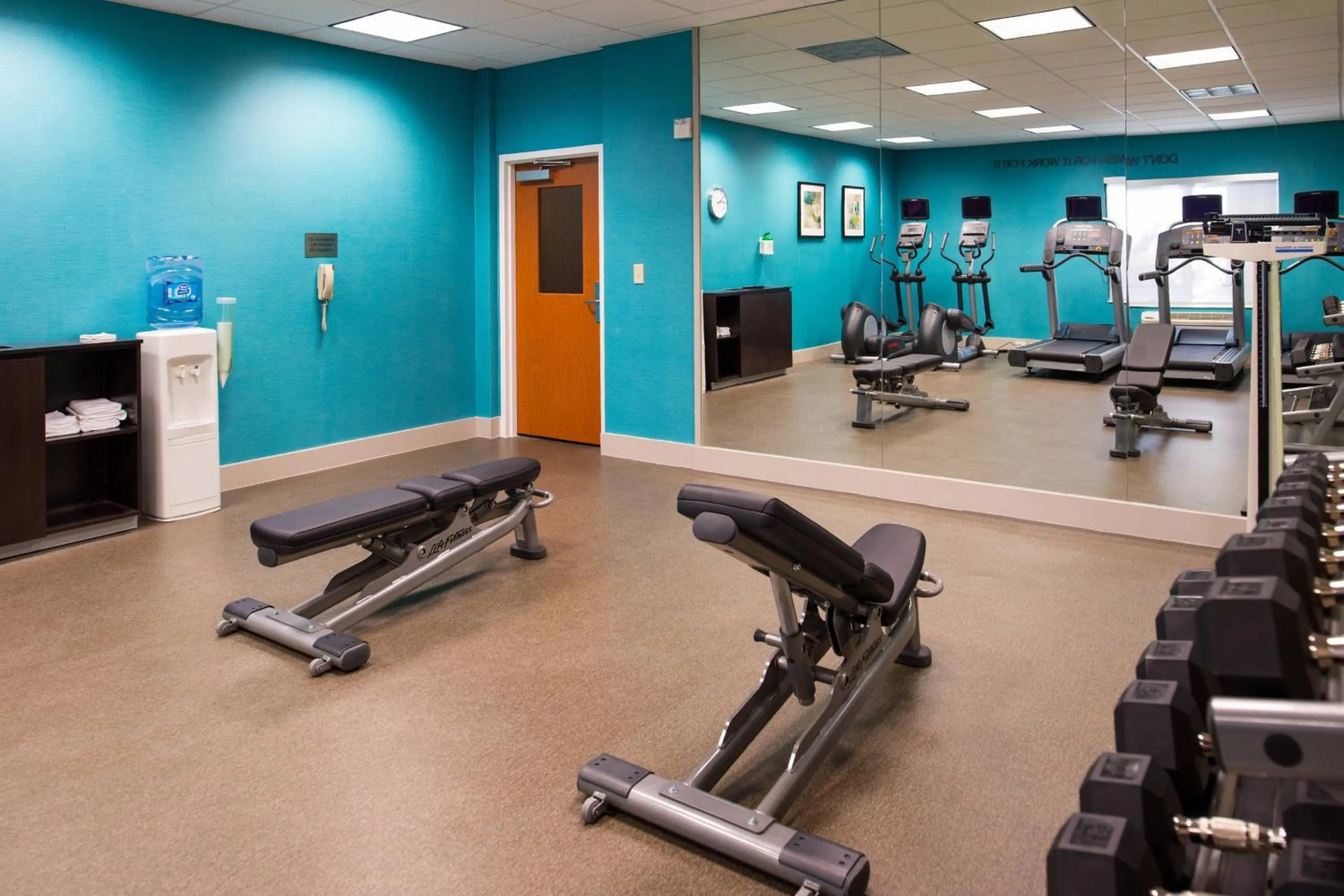 Fitness centre/facilities in Fairfield Inn and Suites by Marriott San Antonio Northeast / Schertz / RAFB