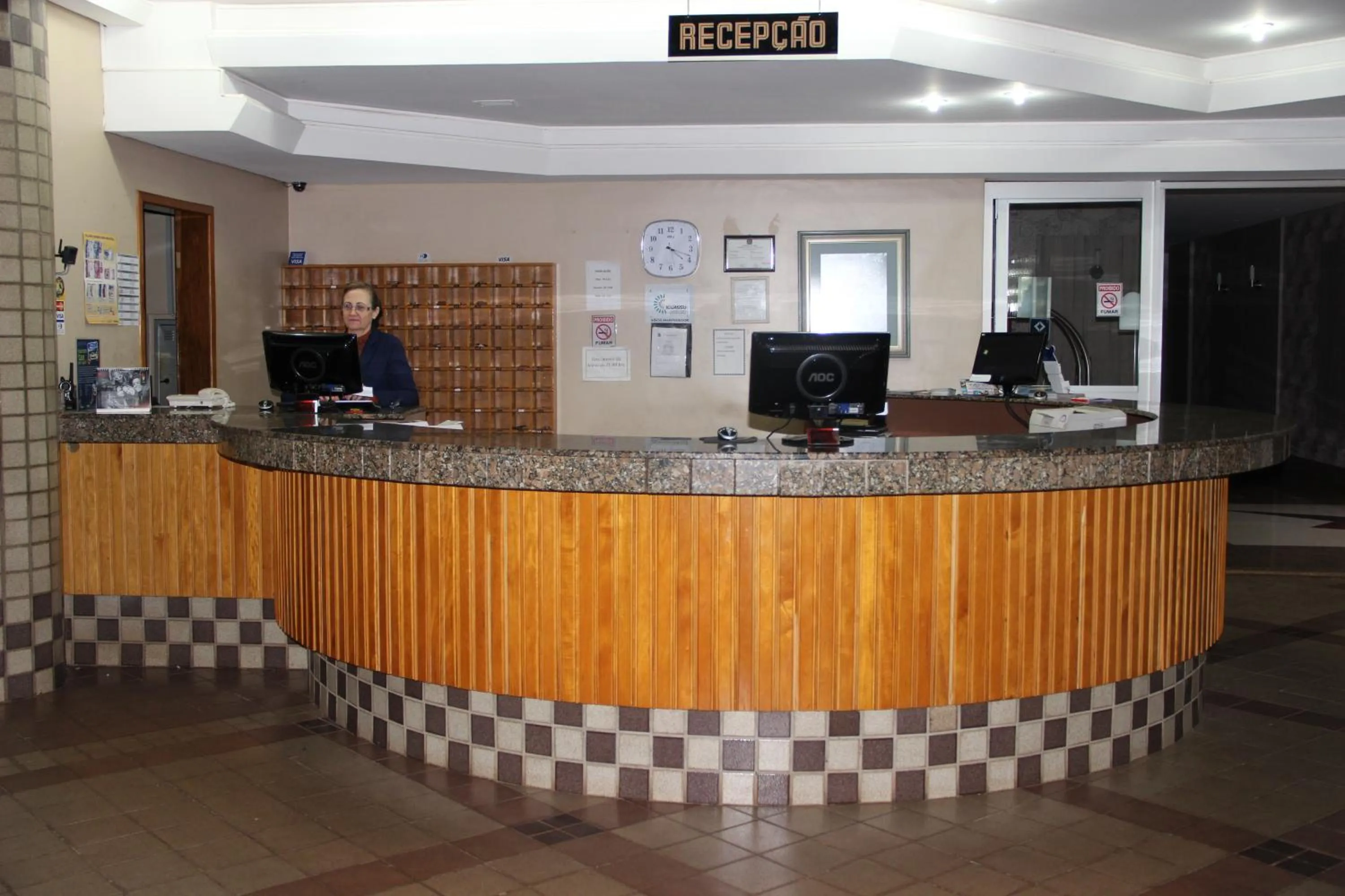 Lobby or reception in Muffato Plaza Hotel