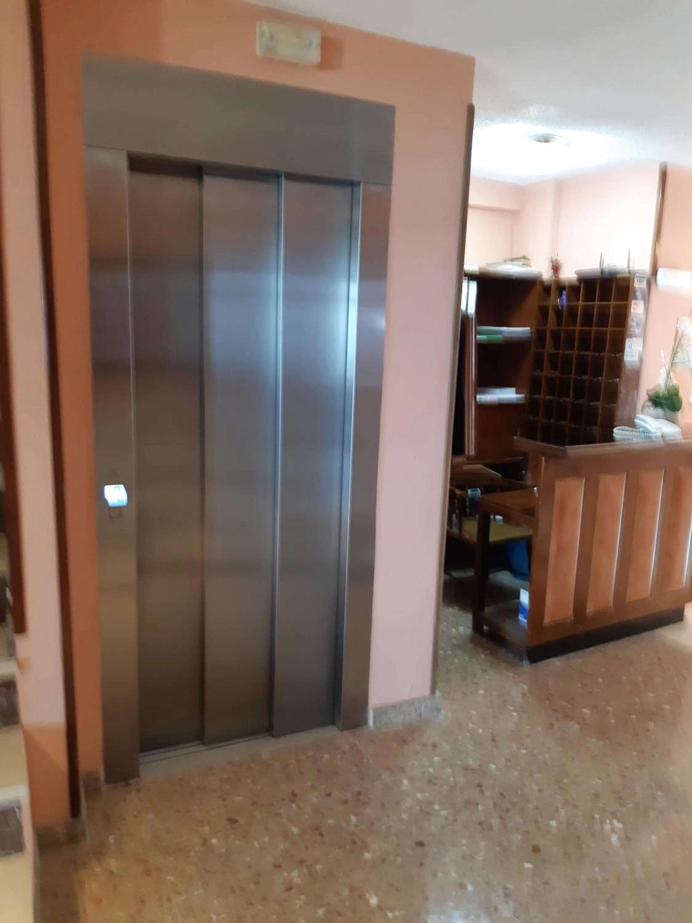 Lobby or reception in Hotel Condestable