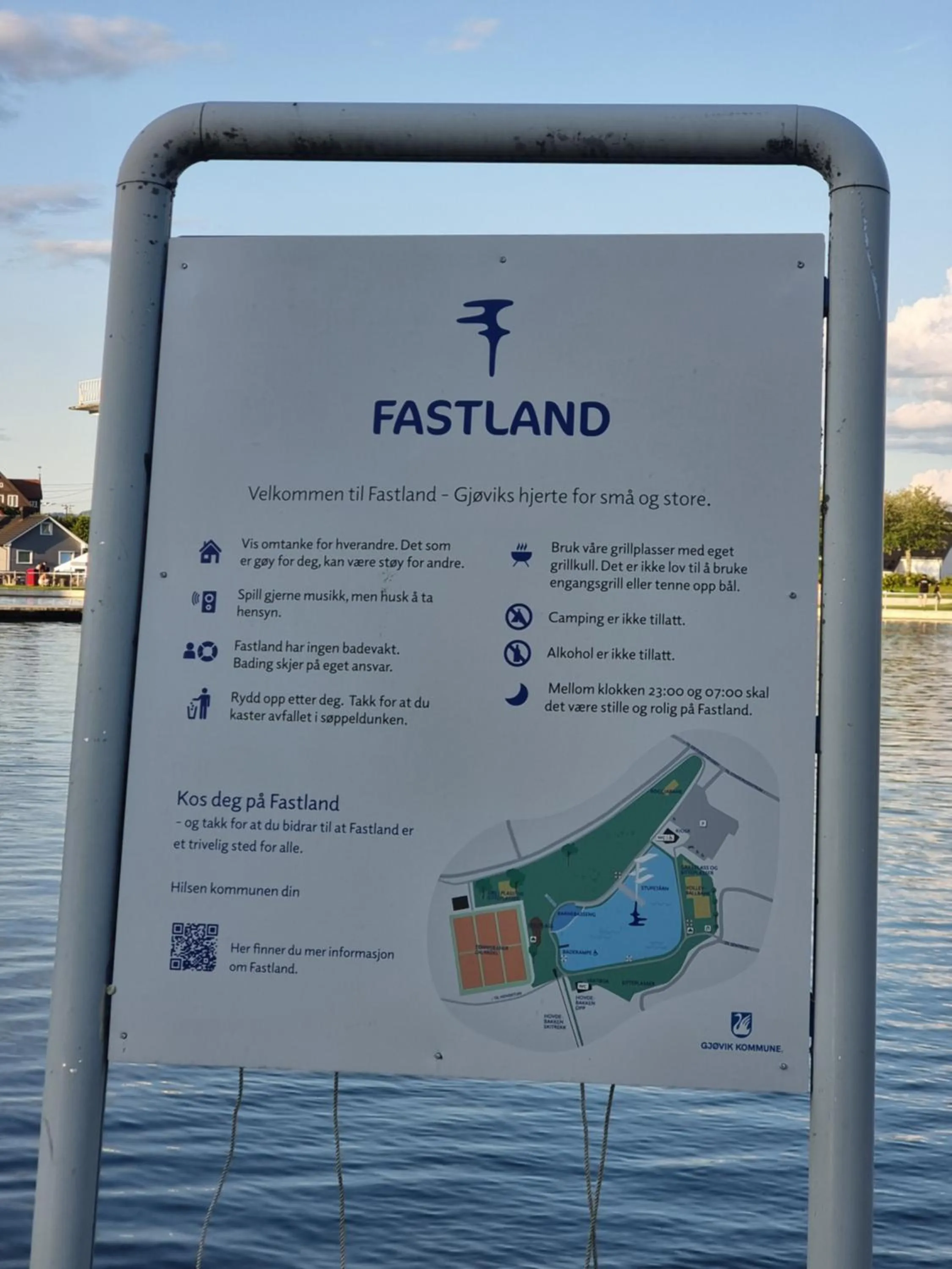 Natural landscape in Gjøvik Hovdetun Hostel